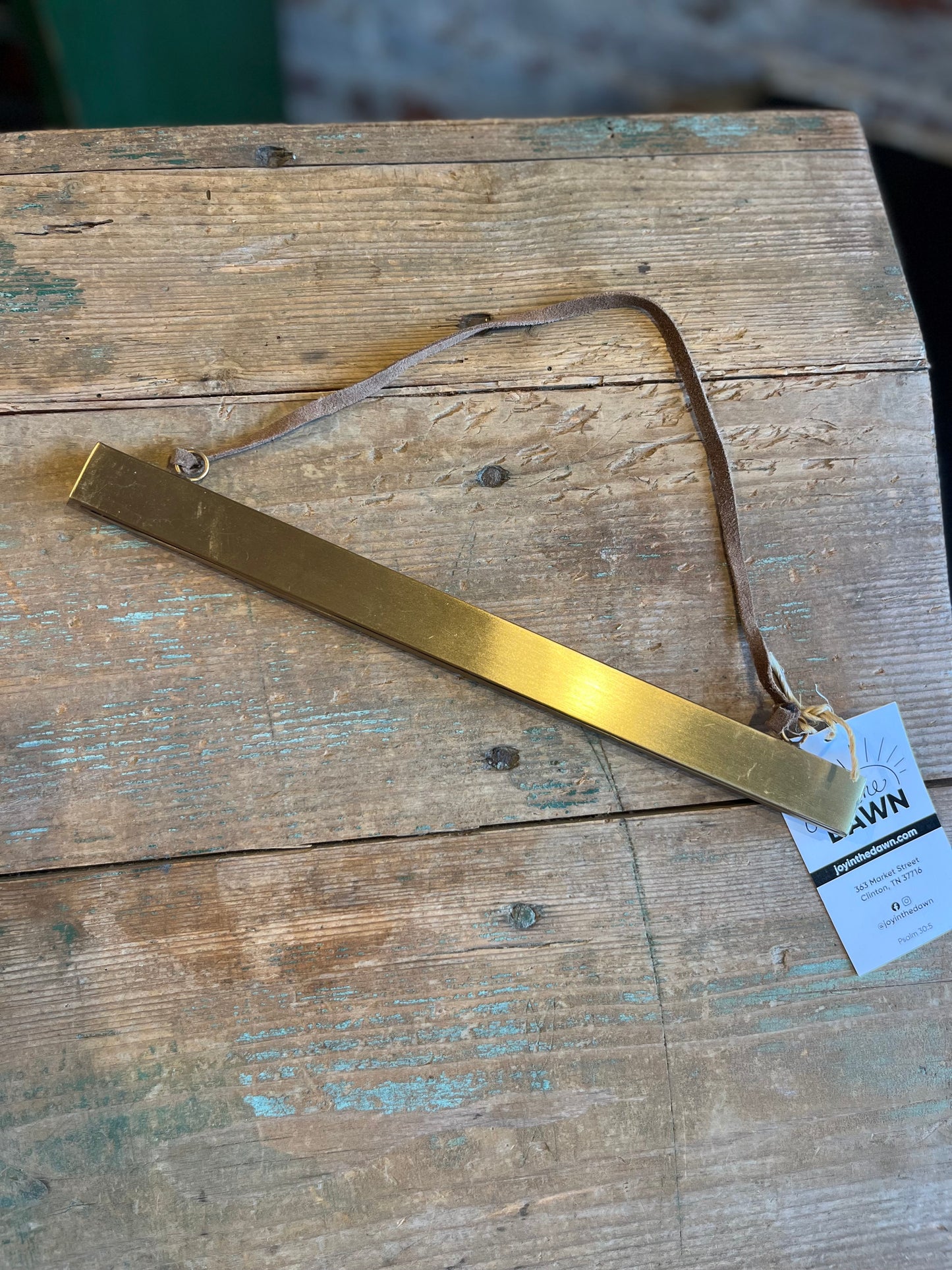 Brass Magnetic Strip Frame