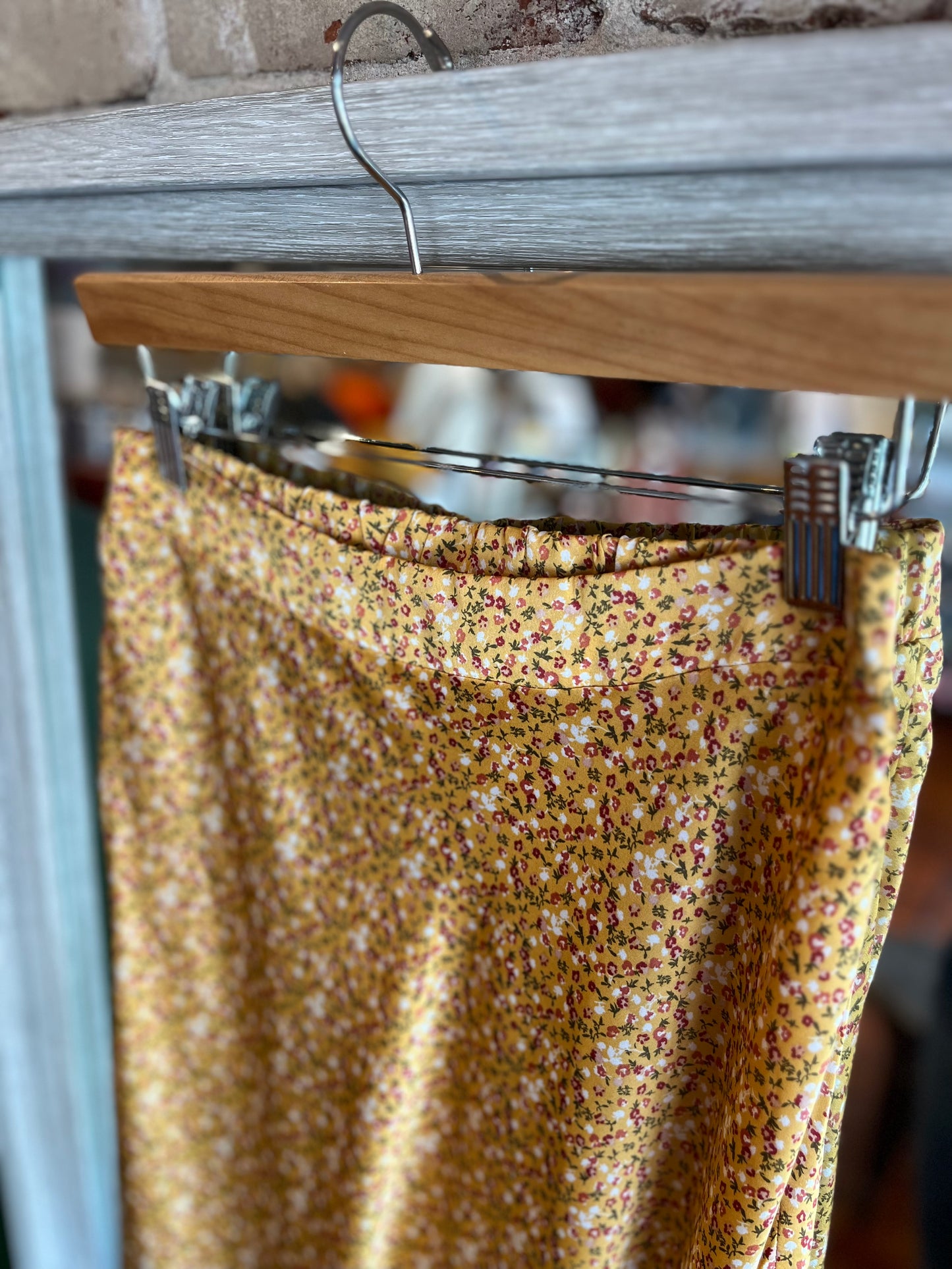 Honey Floral Maxi Skirt