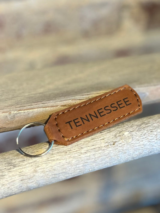 Tennessee Key Fob - Desert Tan