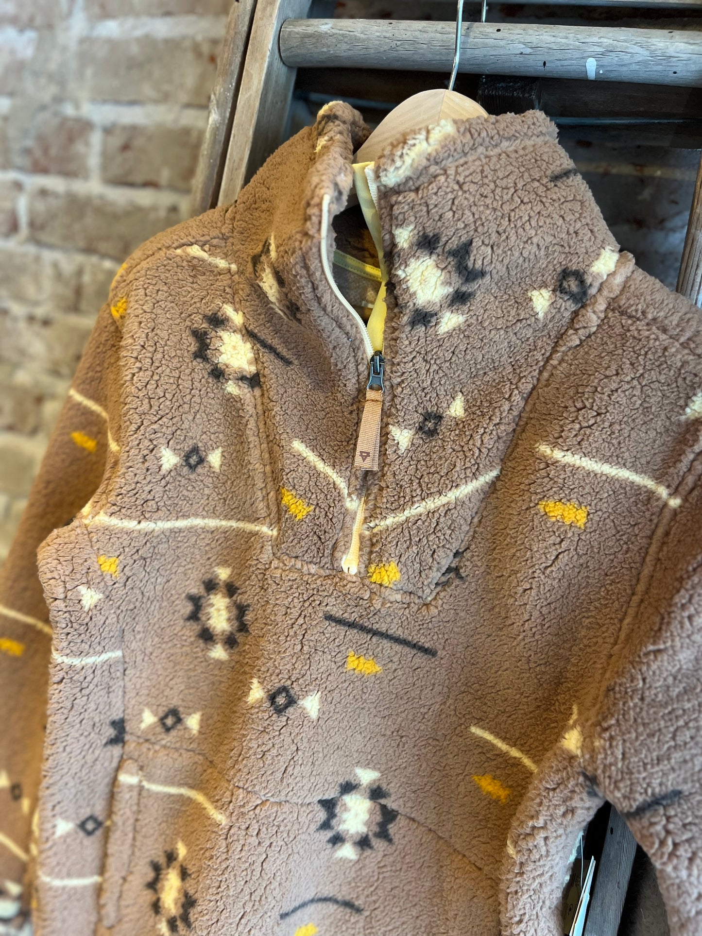 Ultra Plush Aztec Sherpa