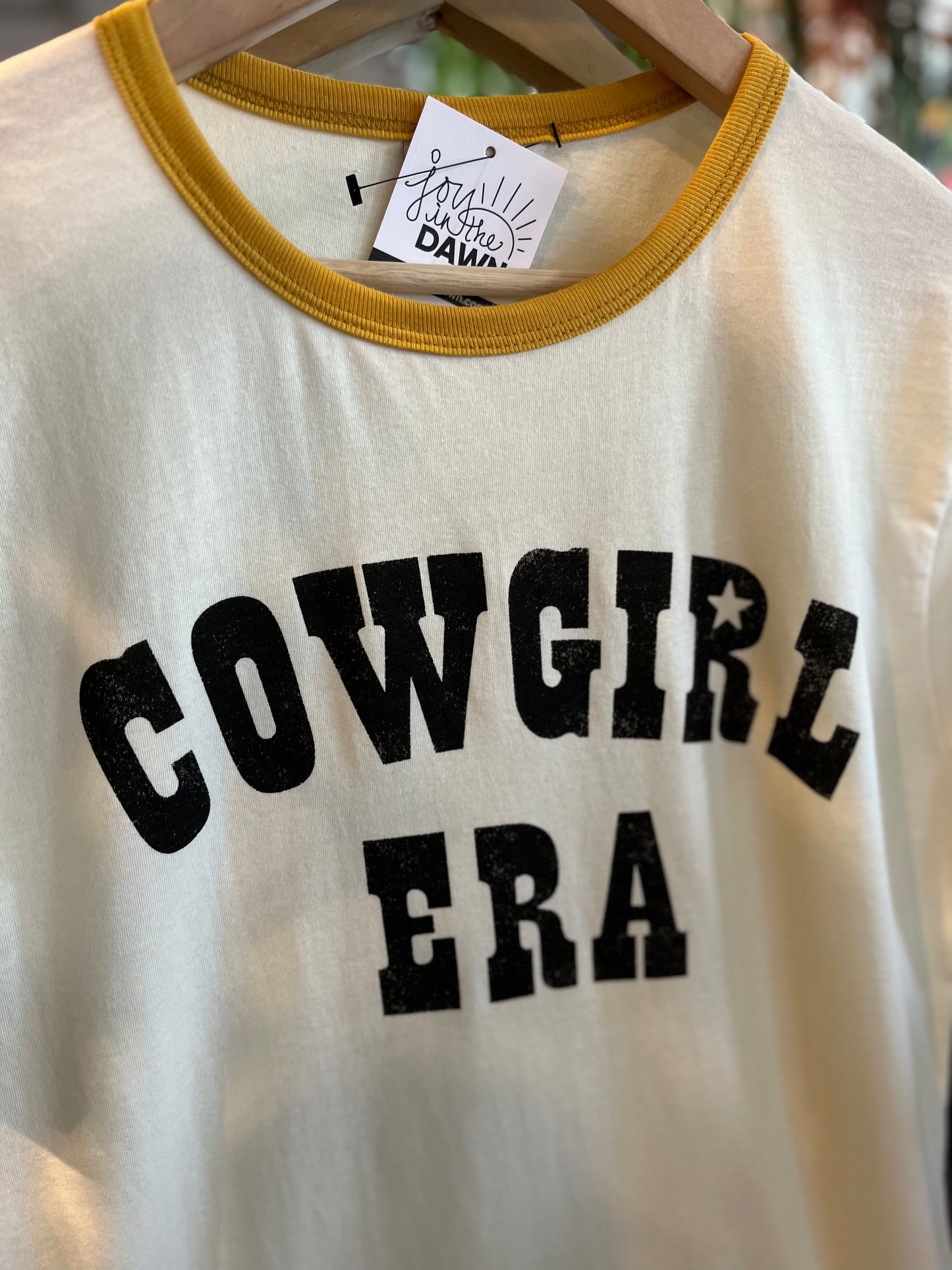 Cowgirl Era Ringer Tee