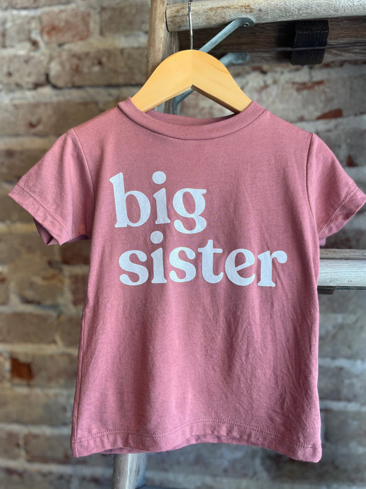 Big Sister Tee- Toddler + Youth