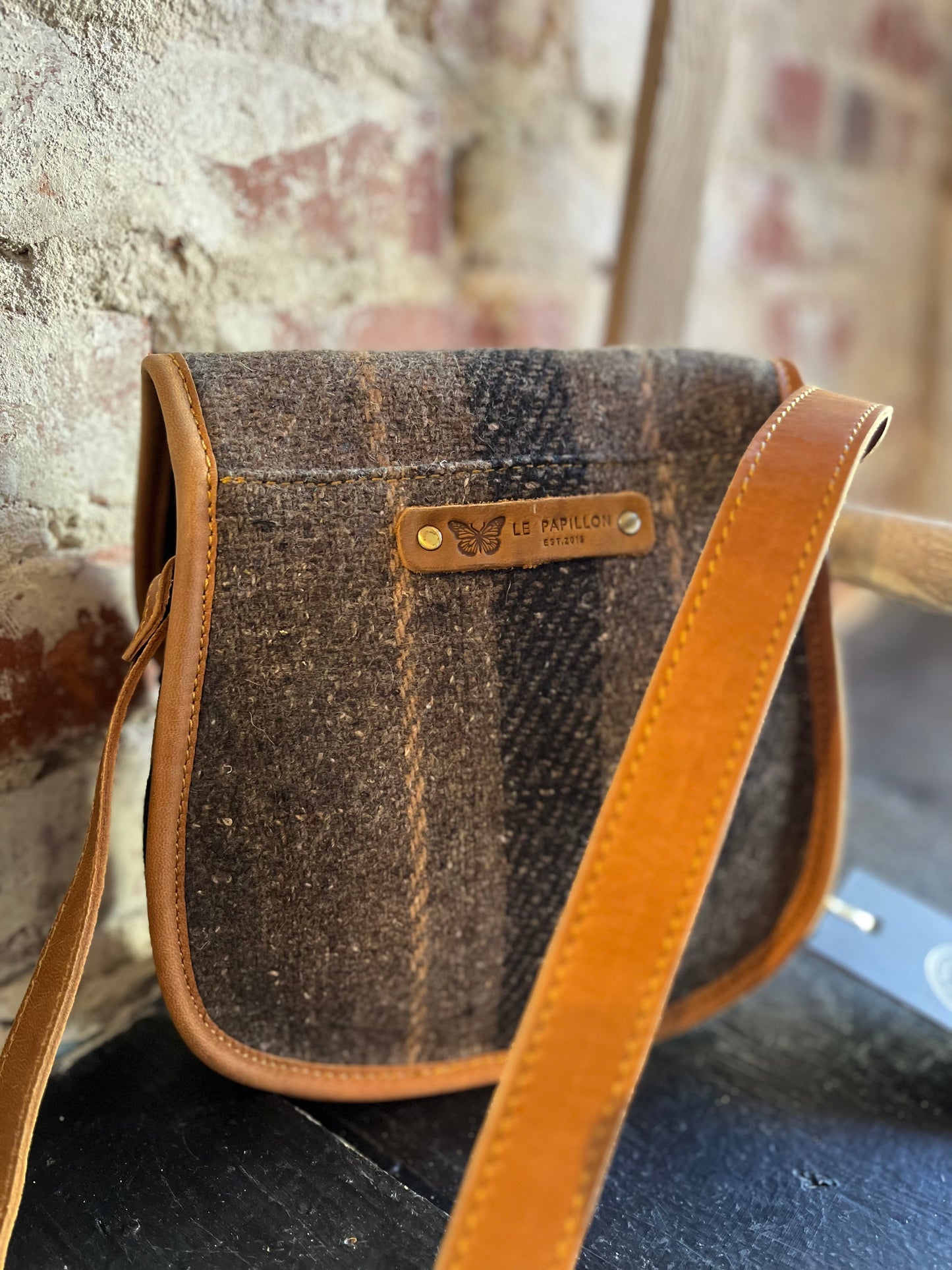 Highland Grey Satchel