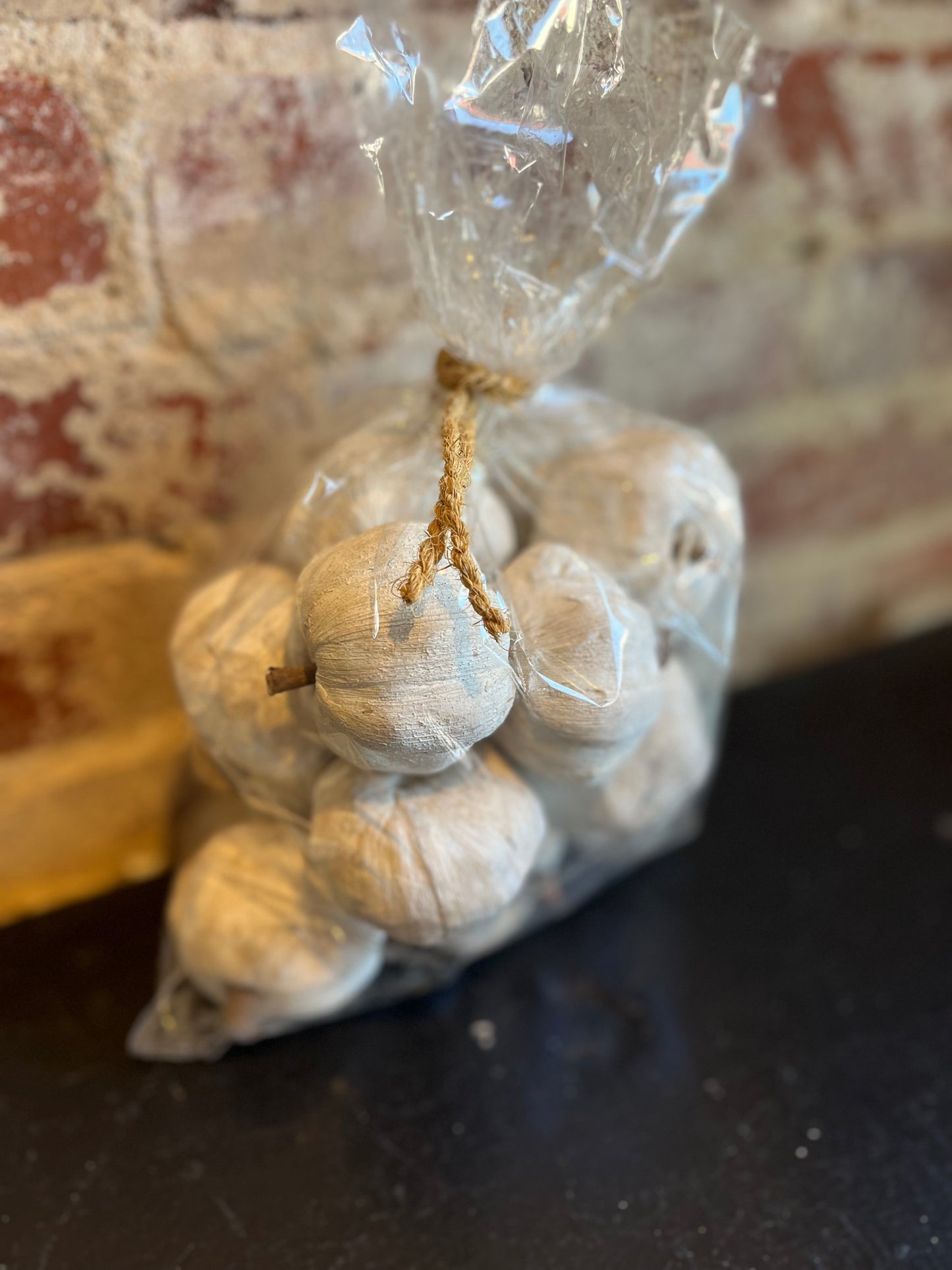 Dried Mini Pumpkins- White