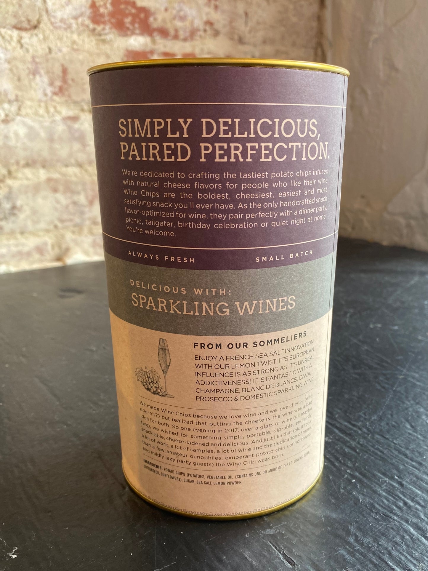 Sel Gris Wine Chips- 3oz.