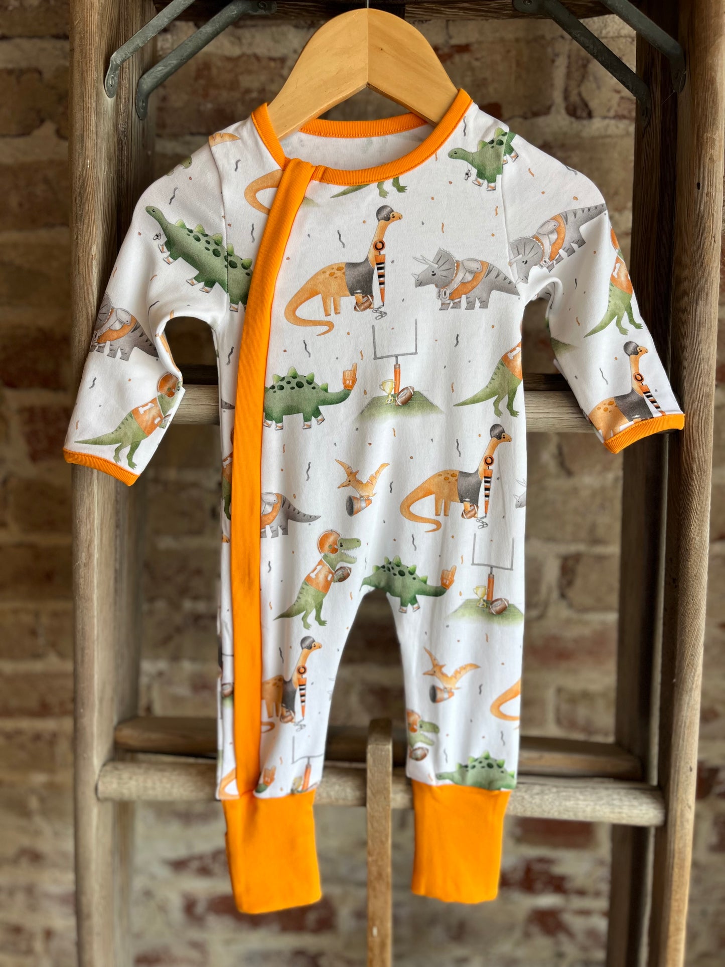 TN Dino Football Onesie