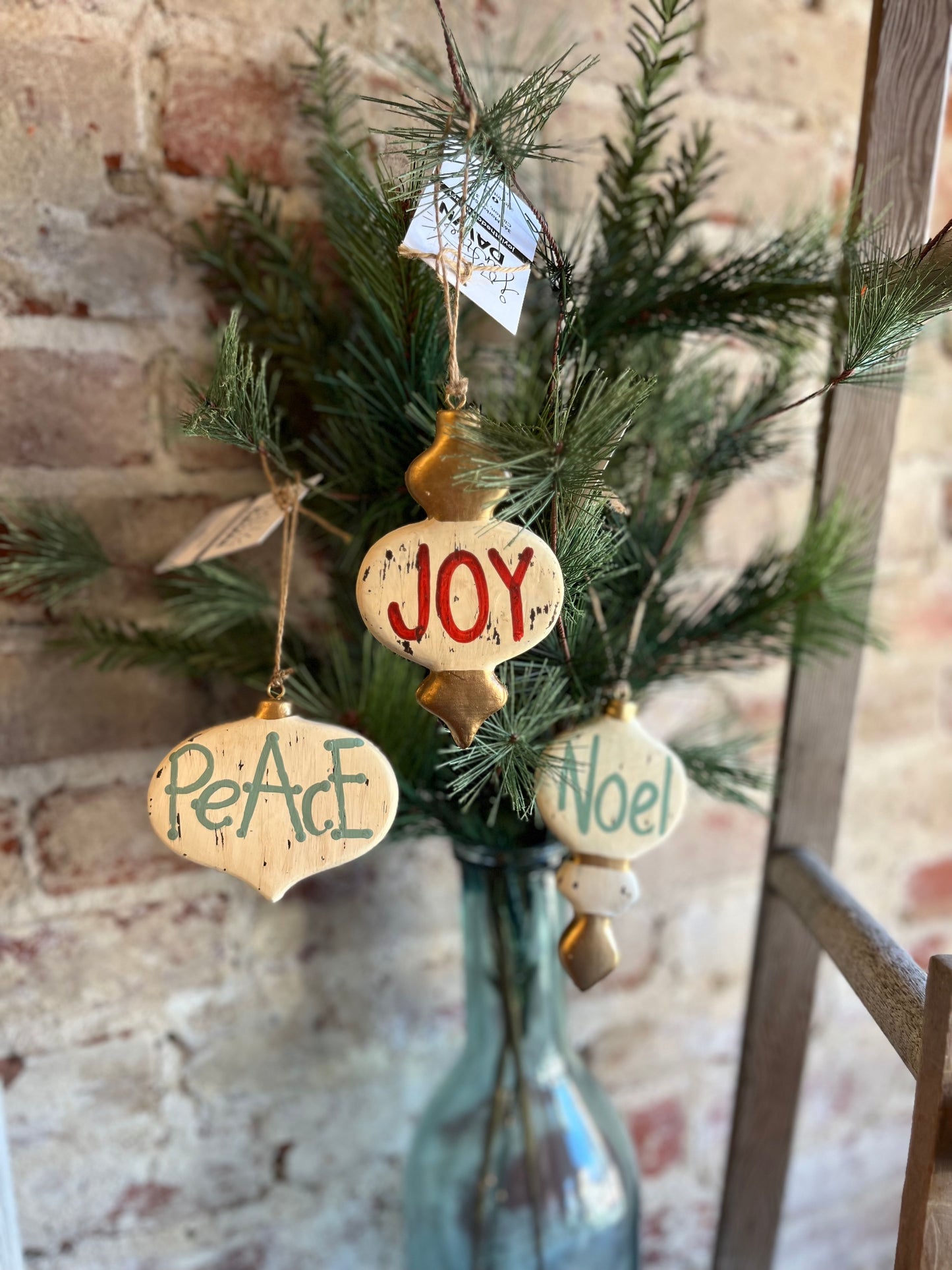 Paper Mache Ornaments- Peace