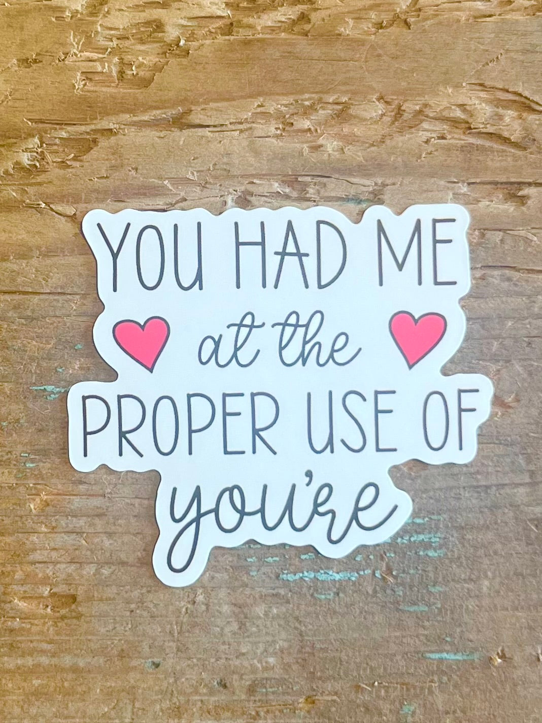 Grammar Sticker