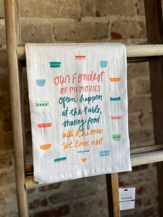 Our Fondest Memories Towel