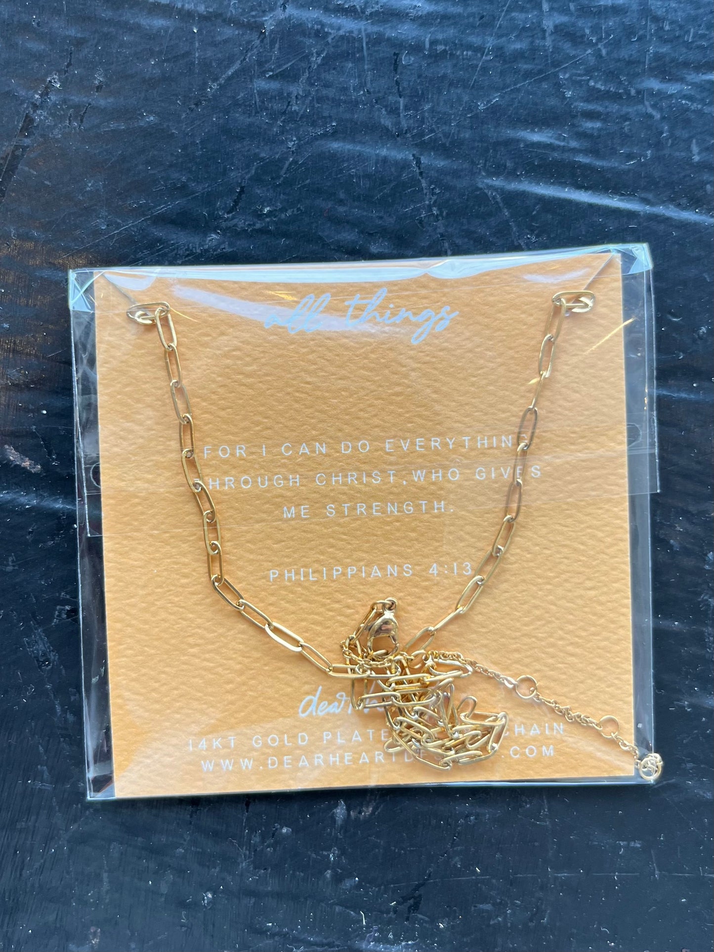 All Things Tag Necklace