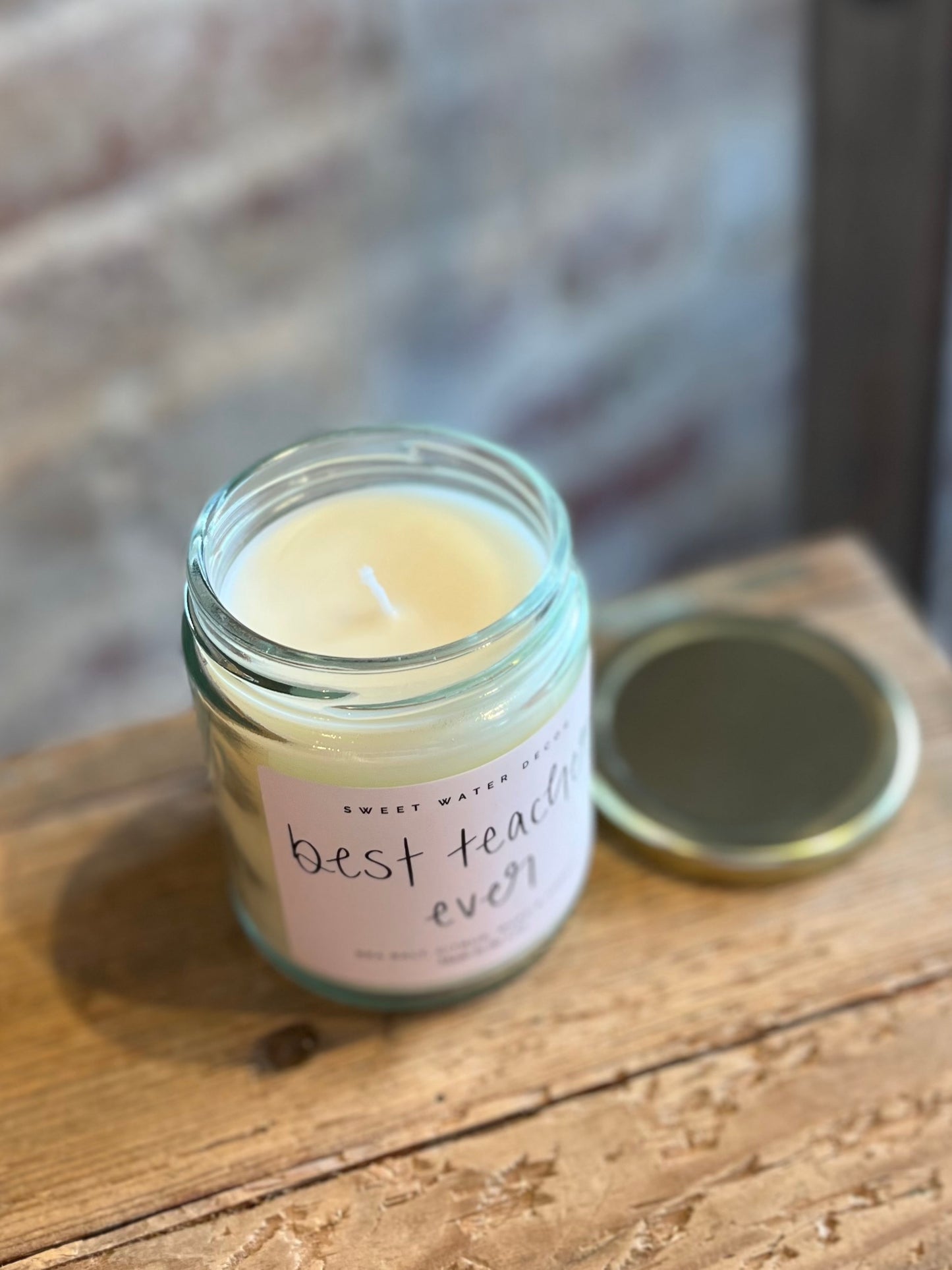 Best Teacher Ever Soy Candle