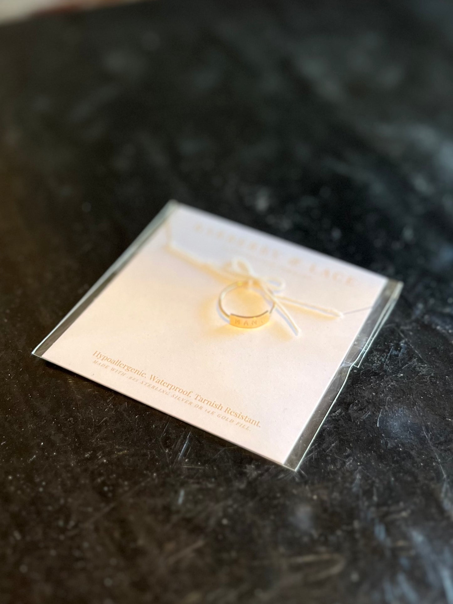 MAMA Ring- Gold