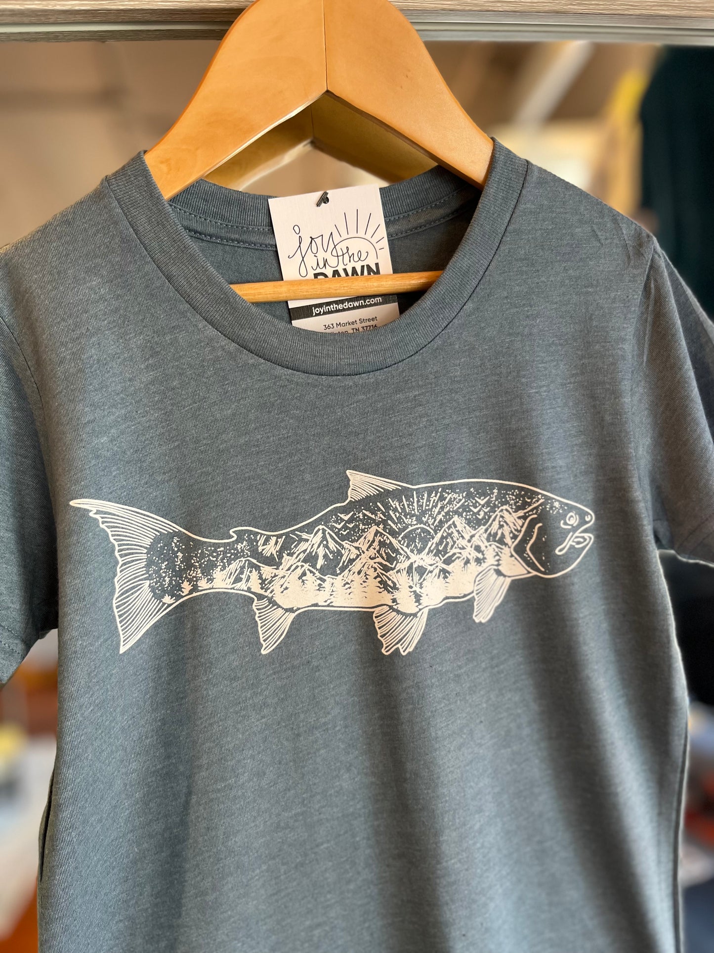 Sunrise Fish Youth Tee