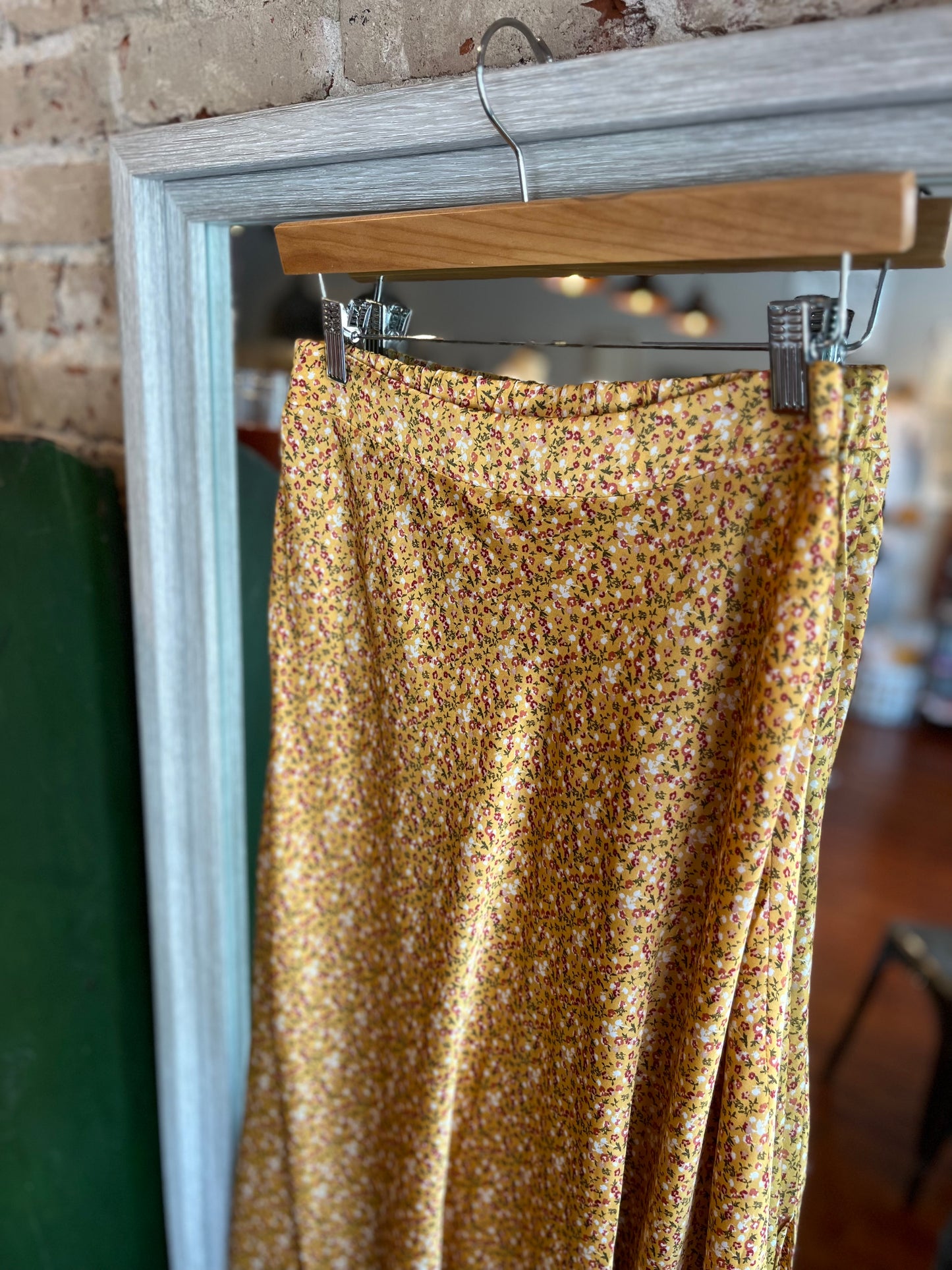 Honey Floral Maxi Skirt
