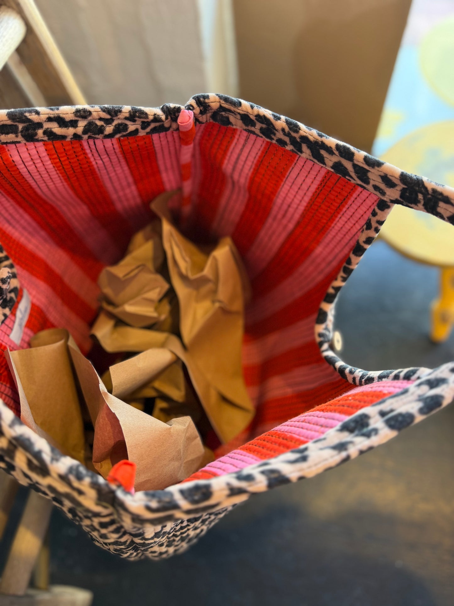 Velvet Luna Bag- Leopard