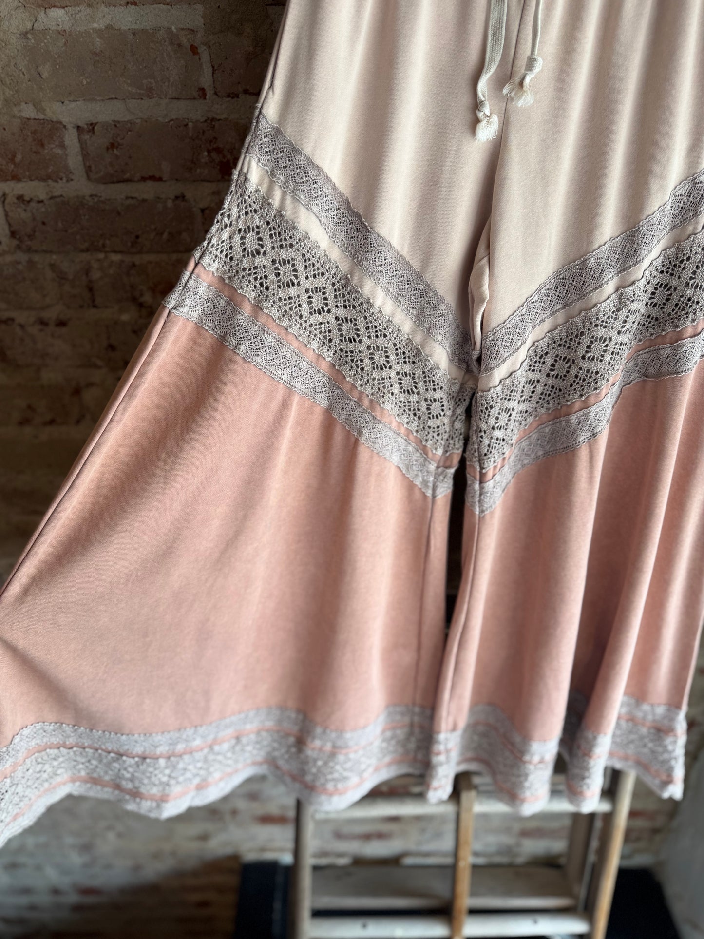 Pink Vibes Wide Leg Pants