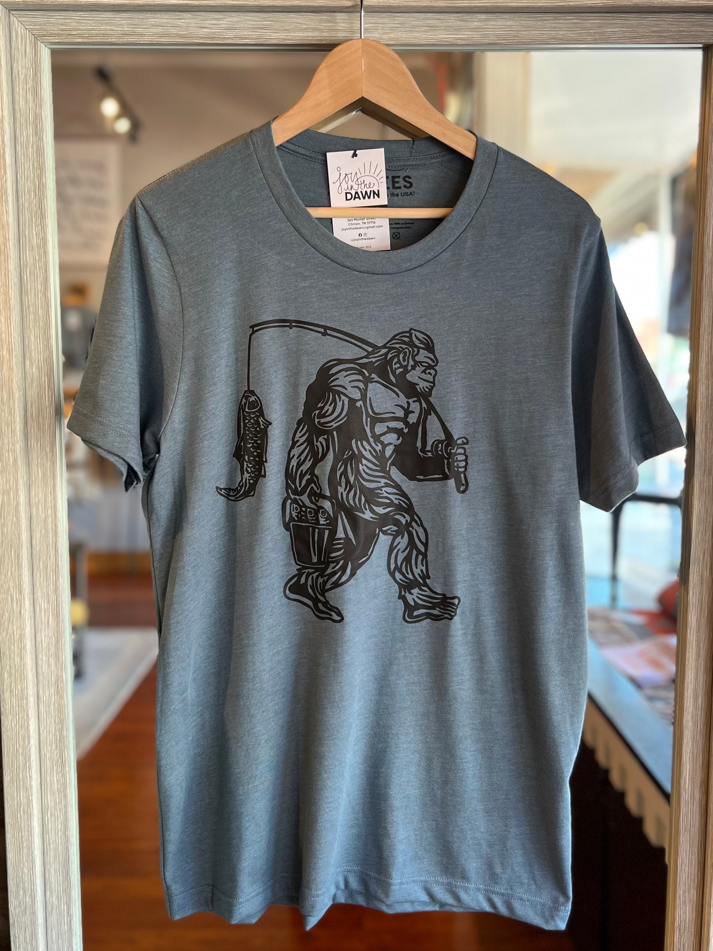 Bigfoot's Gone Fishing Tee