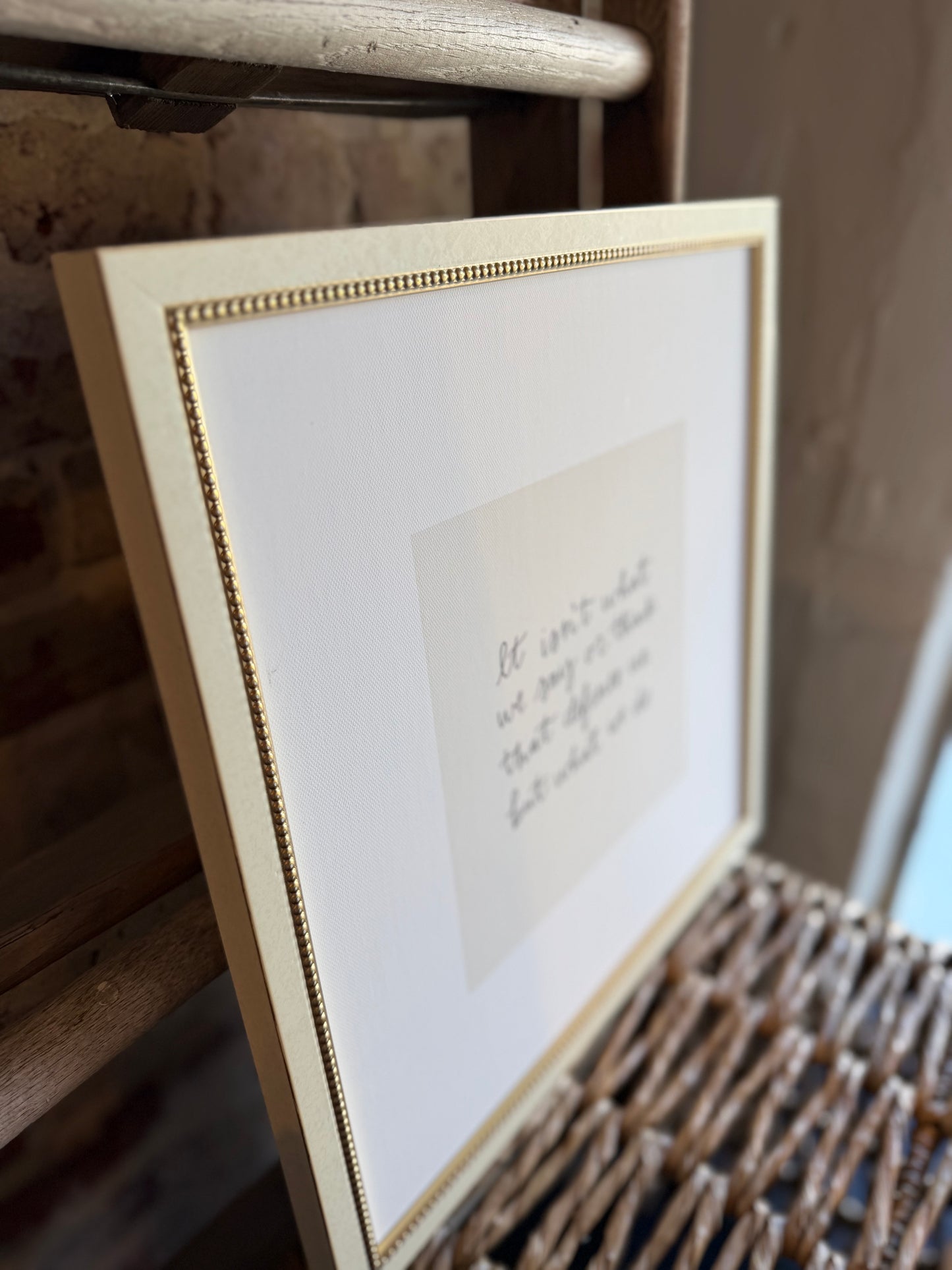It Isn't Framed Antique Art - 15x15