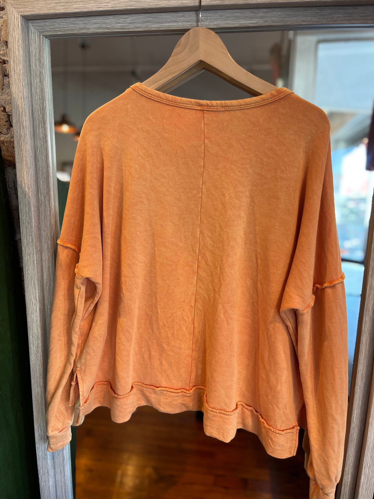 THANKFUL Sweatshirt- Orange