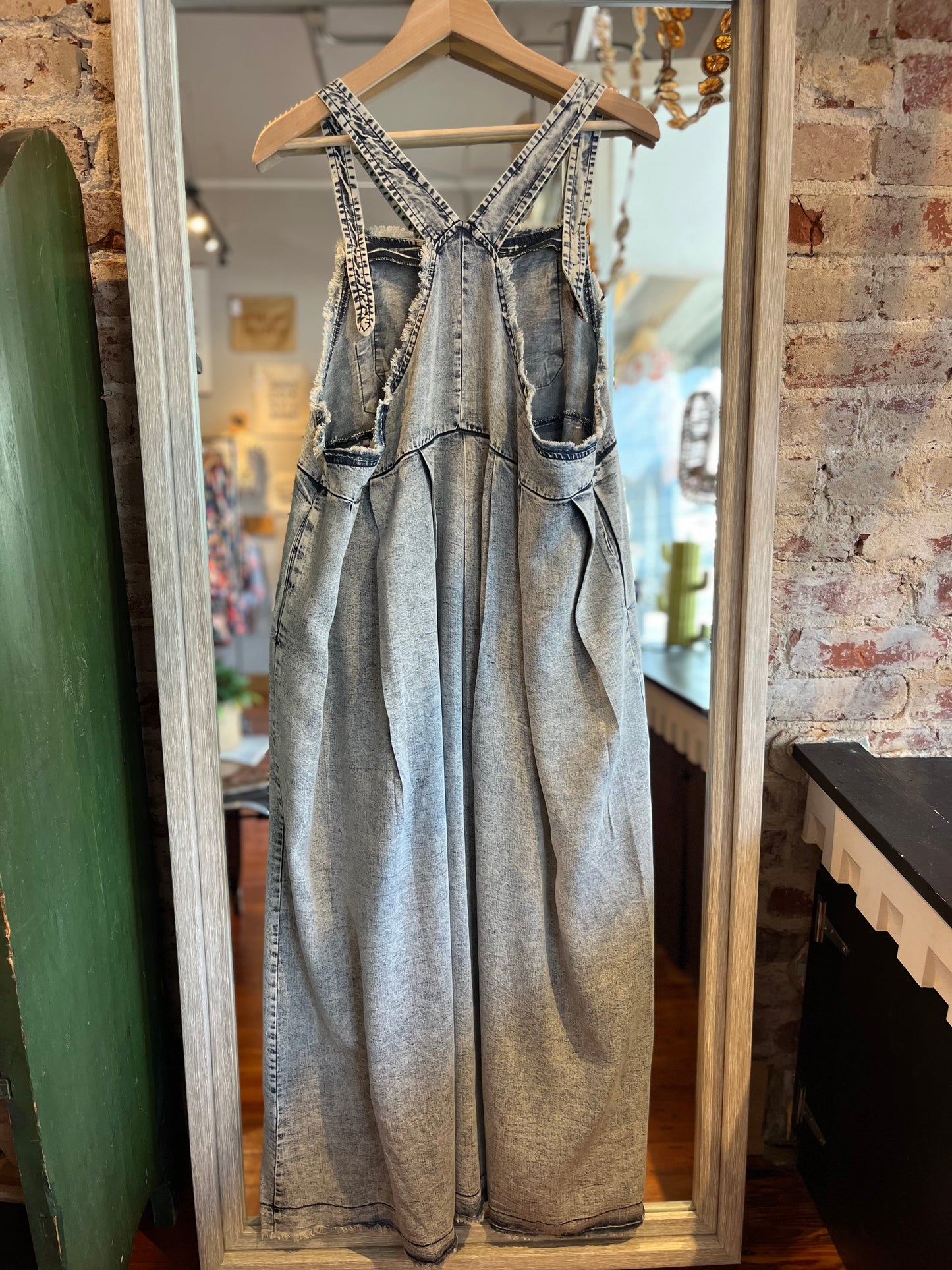 Tencel Overall Maxi Dress