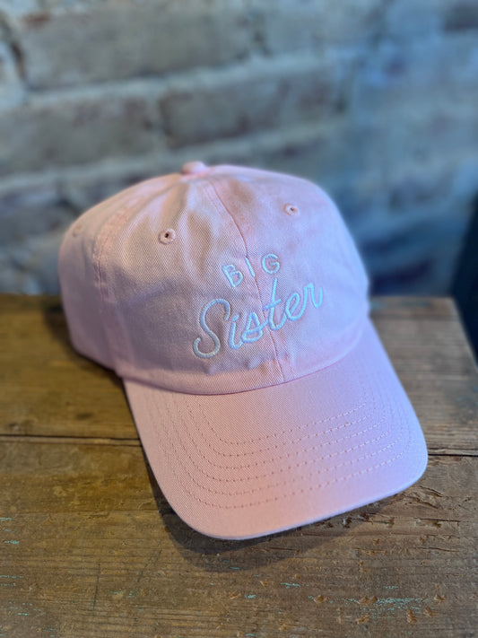 Big Sister Pink Hat- Youth