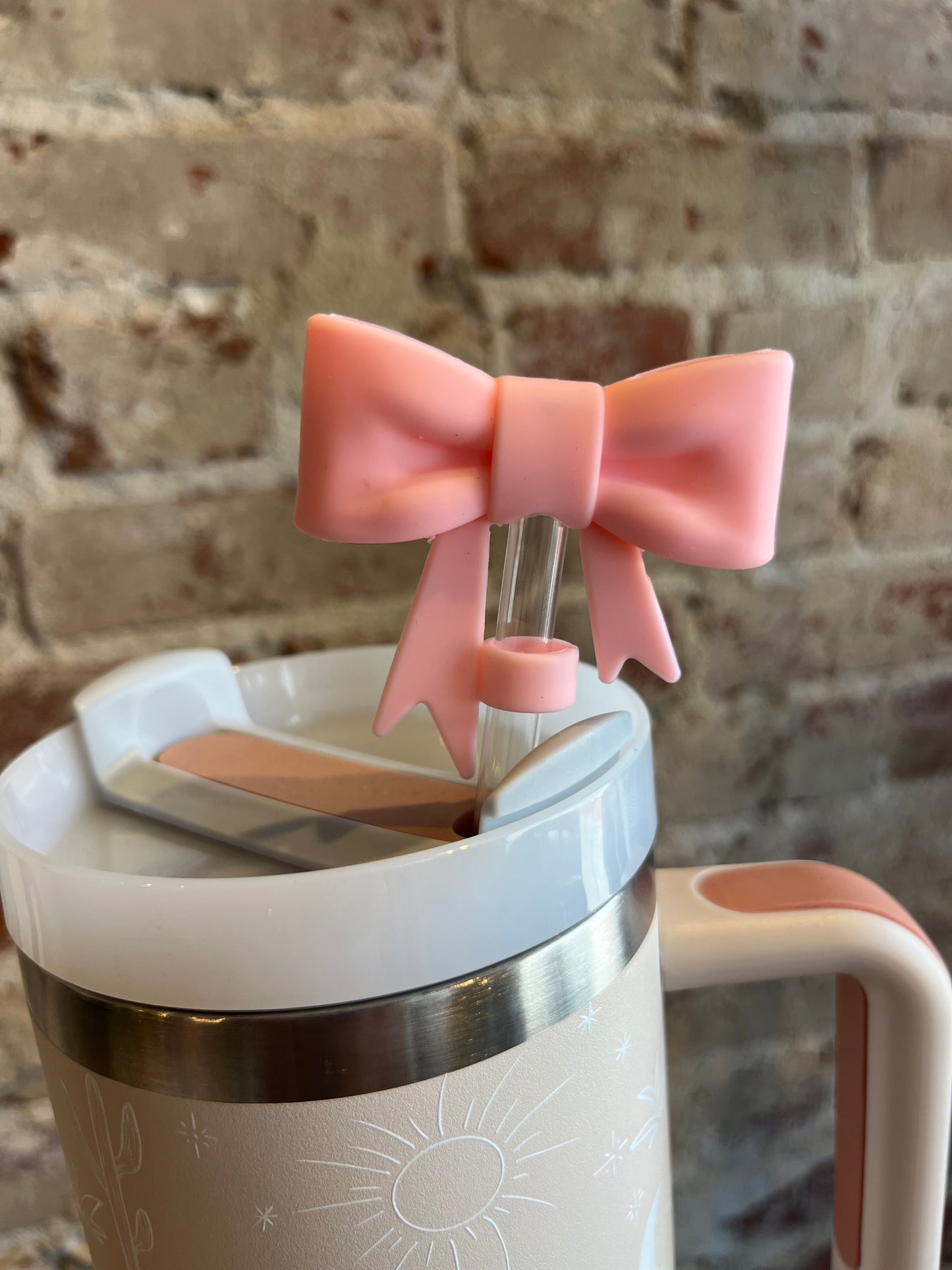 Large Rose Bow Straw Cover