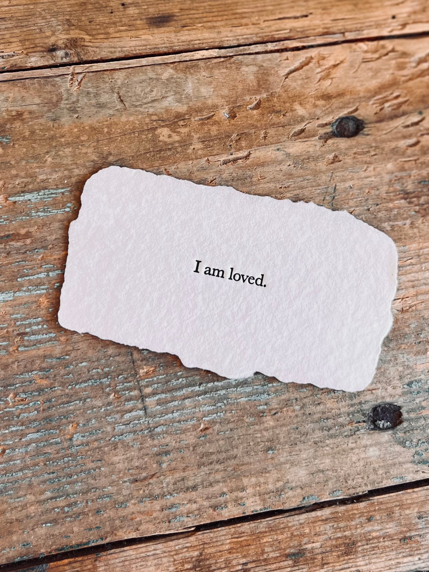 I Am Loved Card
