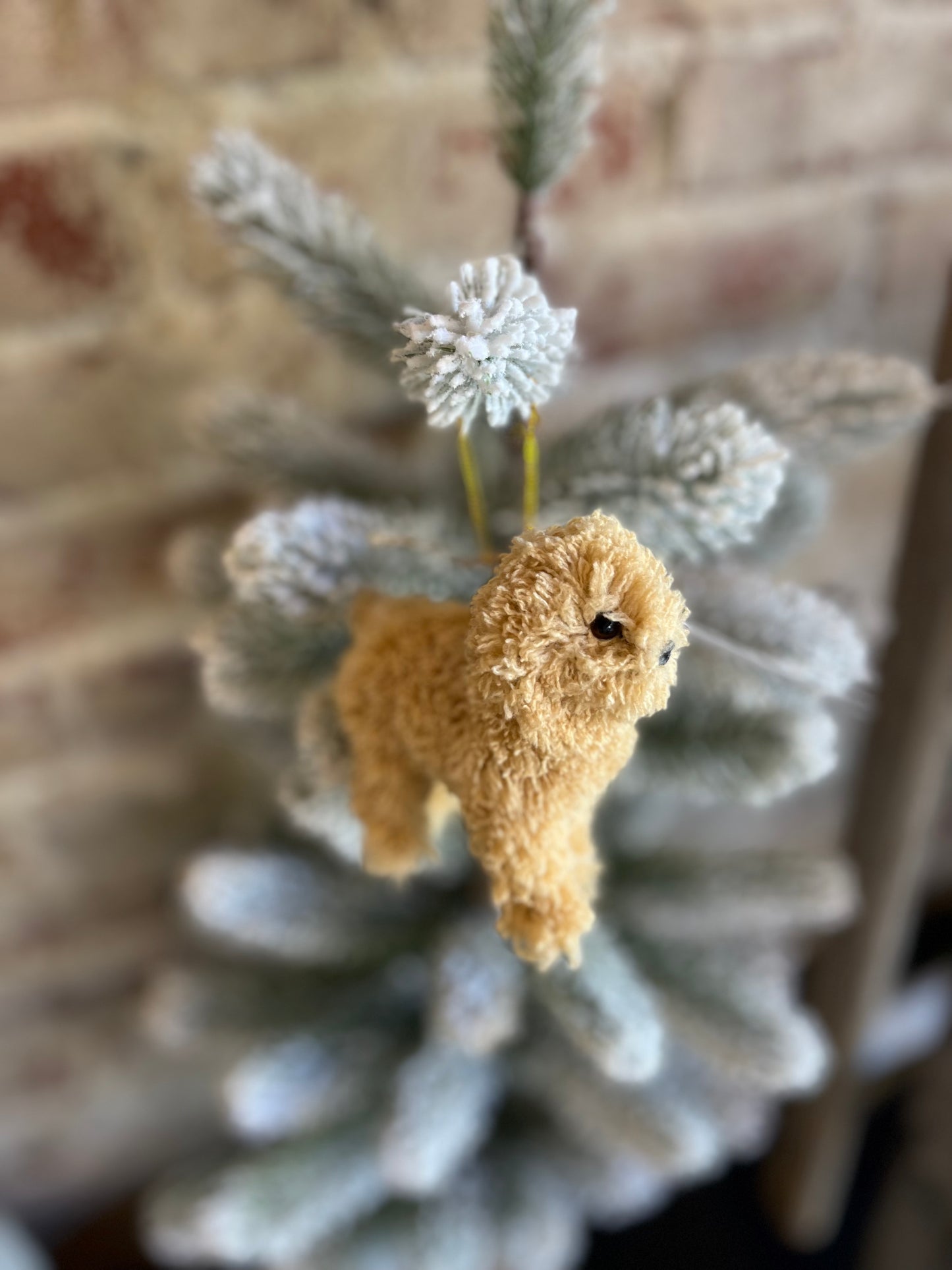 Doodle Ornament- Golden