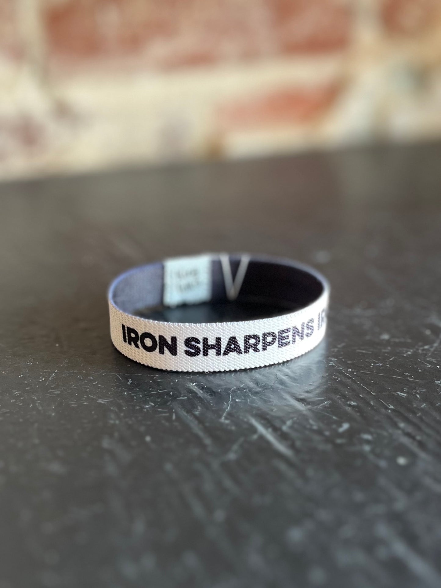 Iron Sharpens Iron Bracelet -XL