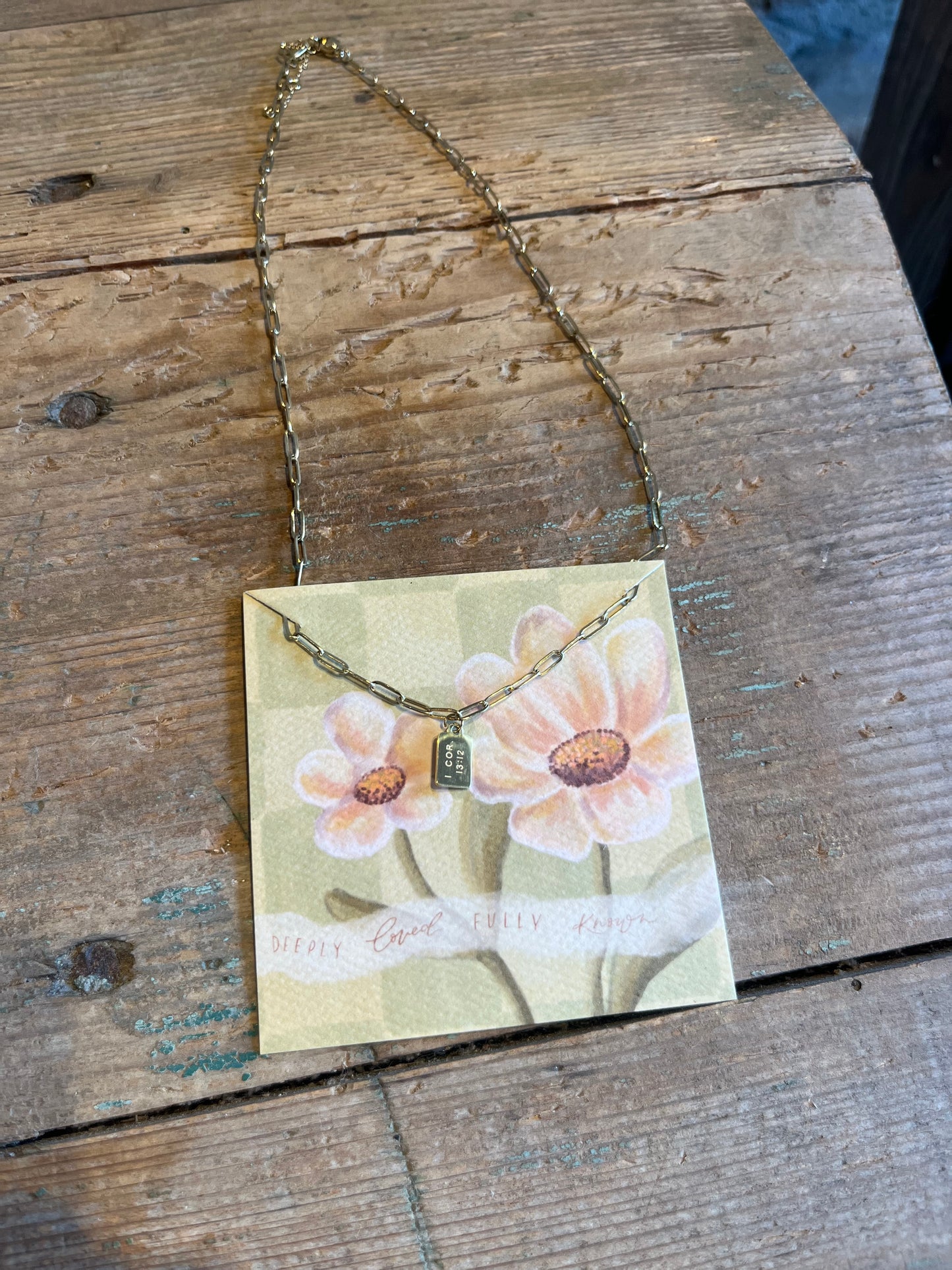 Fully Known Tag Necklace