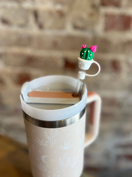 Cactus Plant Straw Cover