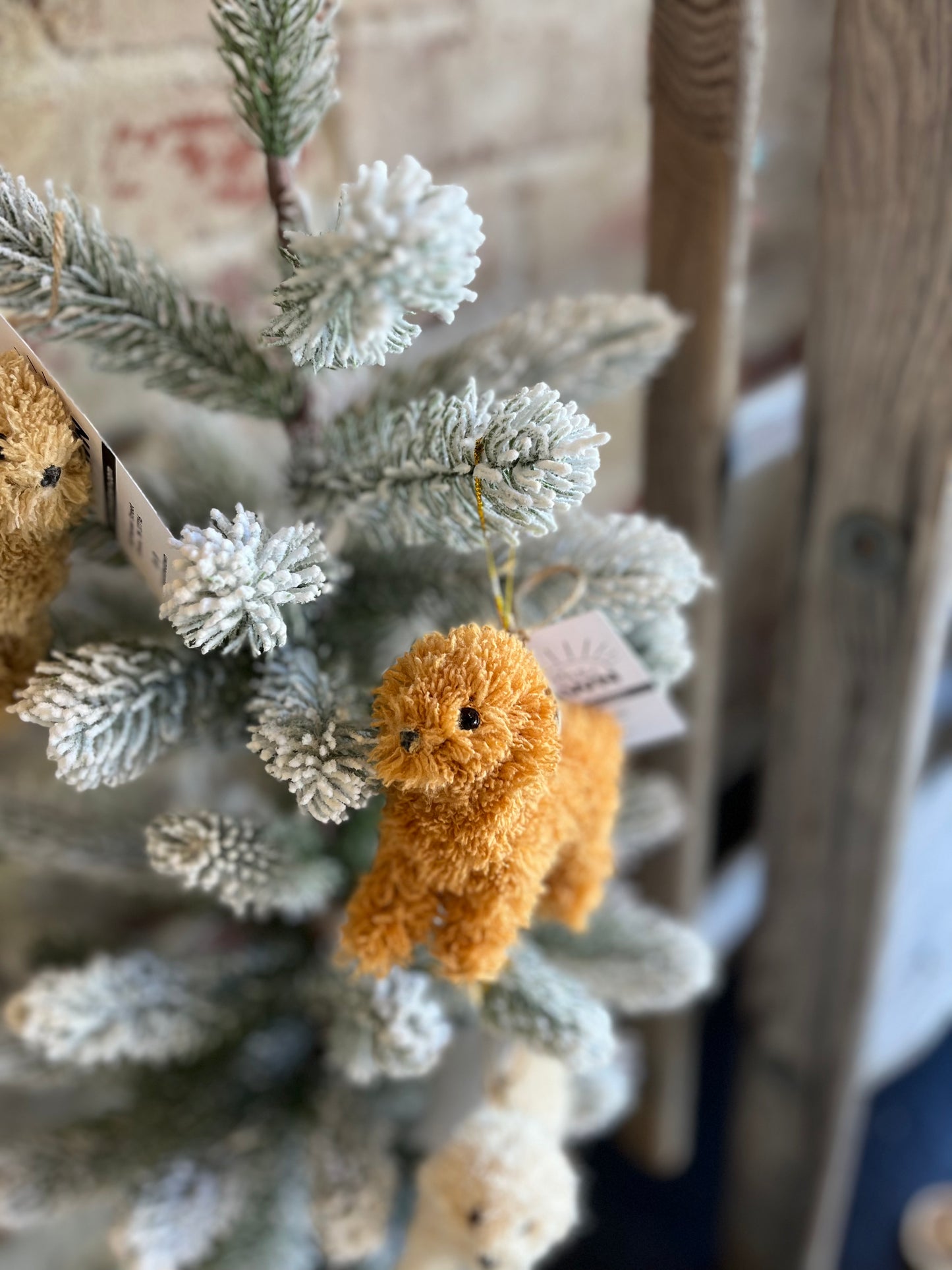 Doodle Ornament- Apricot