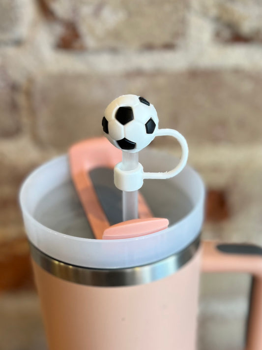 Soccer Ball Straw Cover
