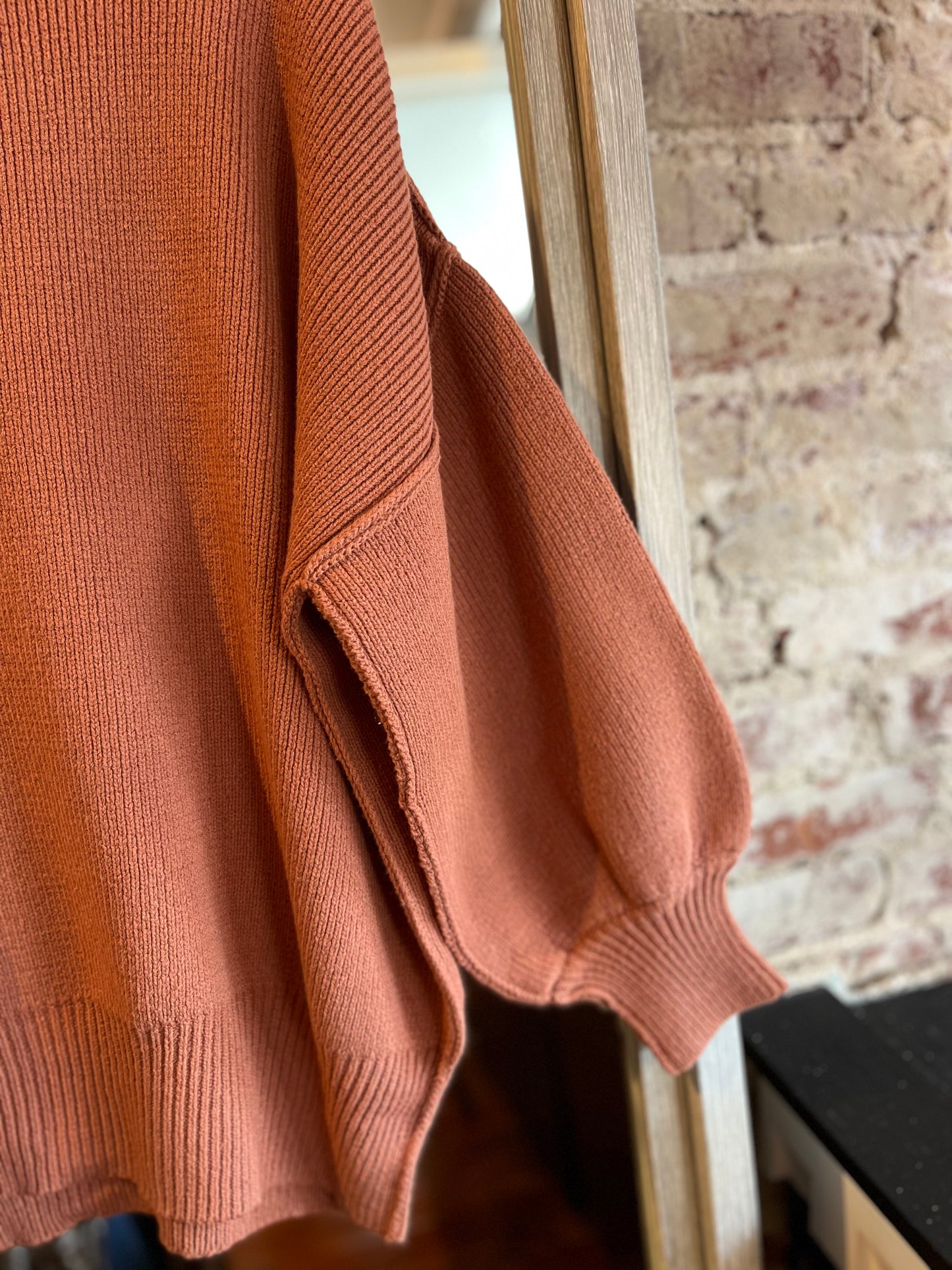 Marsala Oversized Sweater