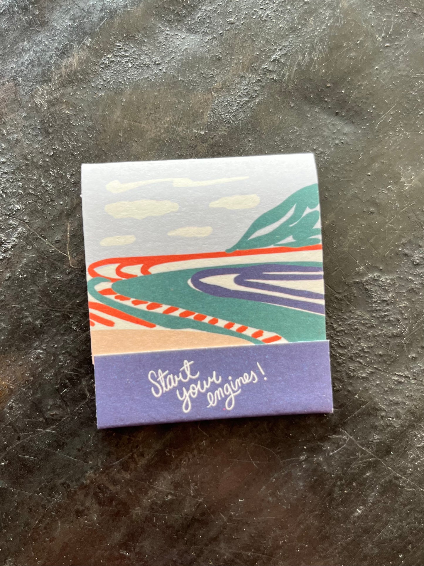 Race Car Matchbox