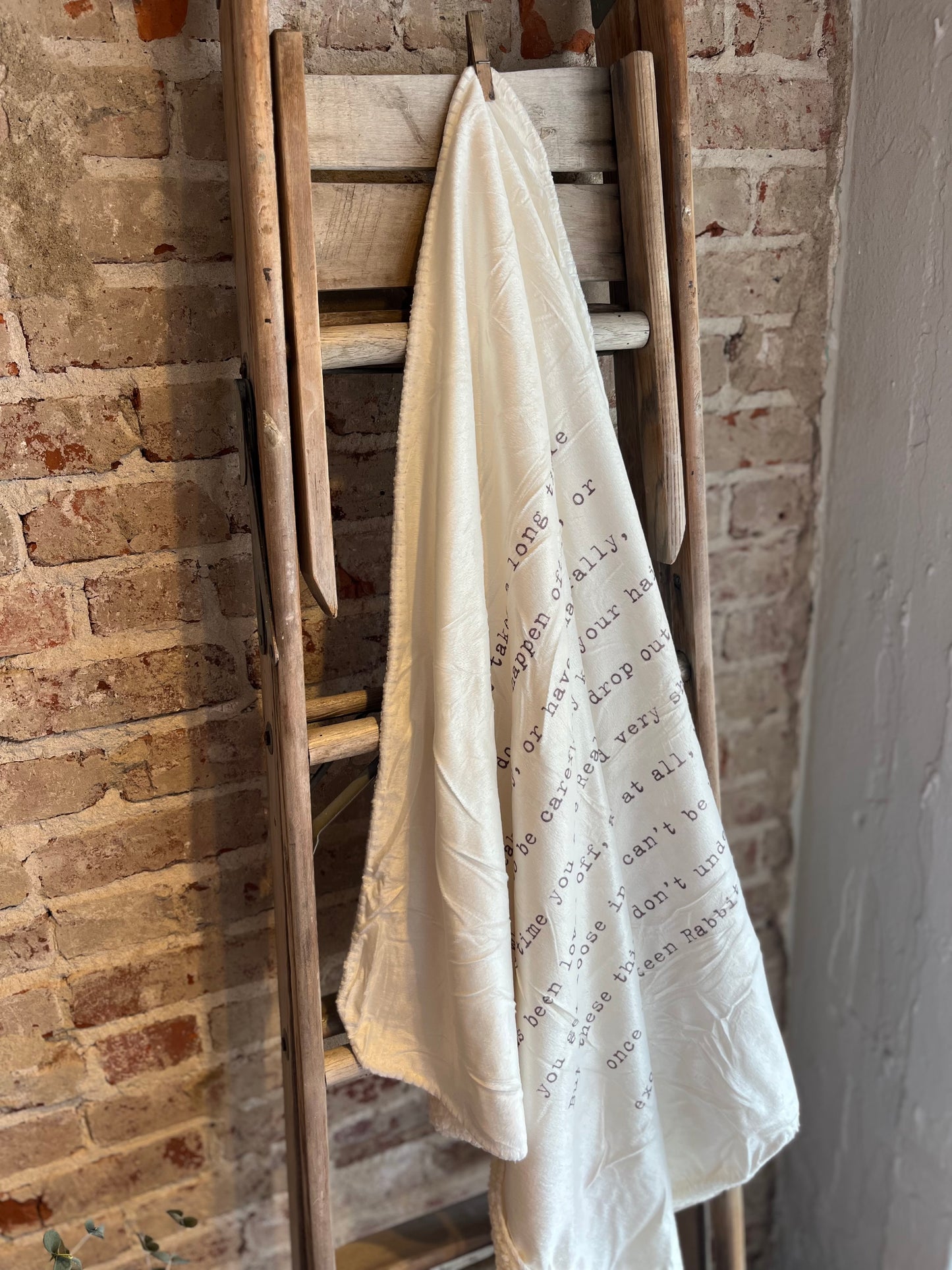 The Velveteen Rabbit Heirloom Blanket