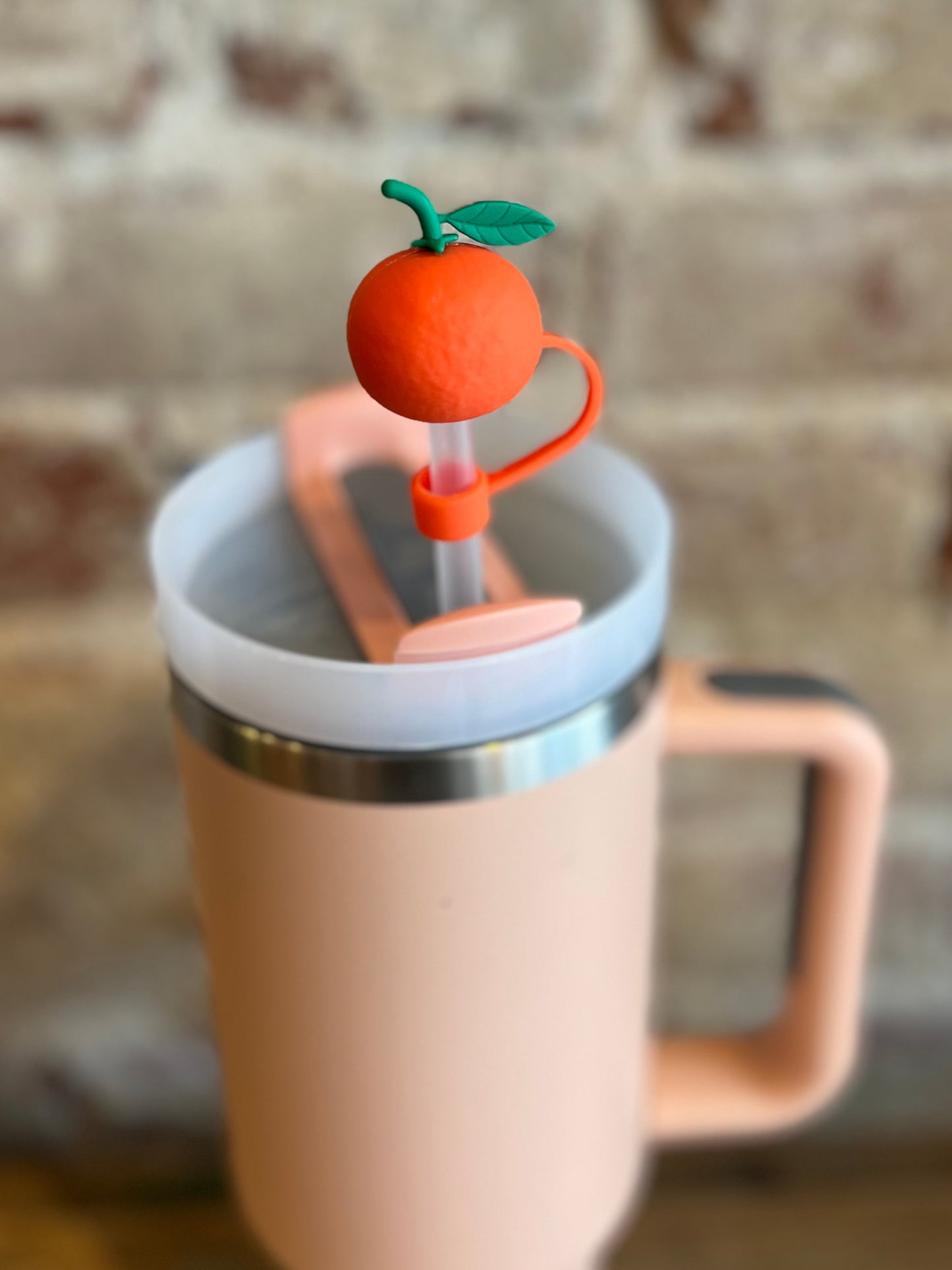 Orange Straw Cover