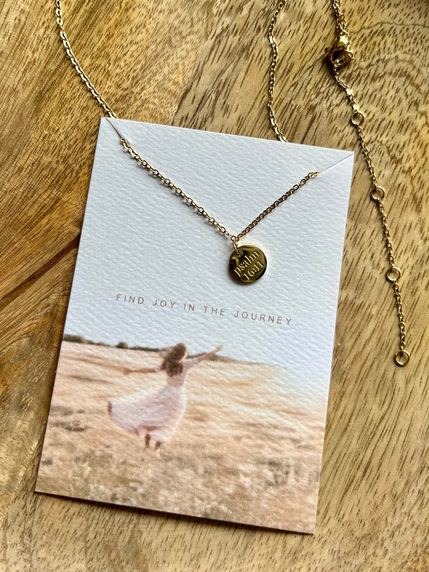 Joy Disc Necklace