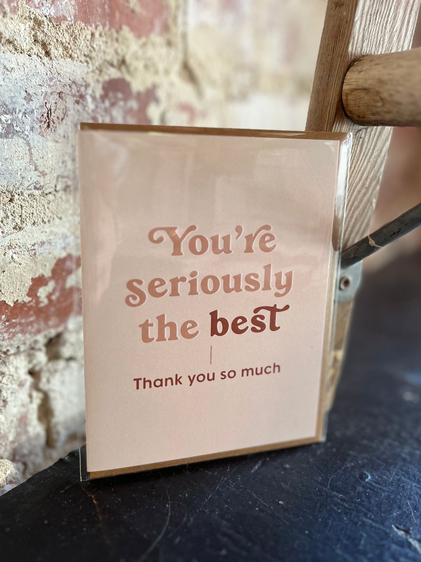 You're The Best Greeting Card