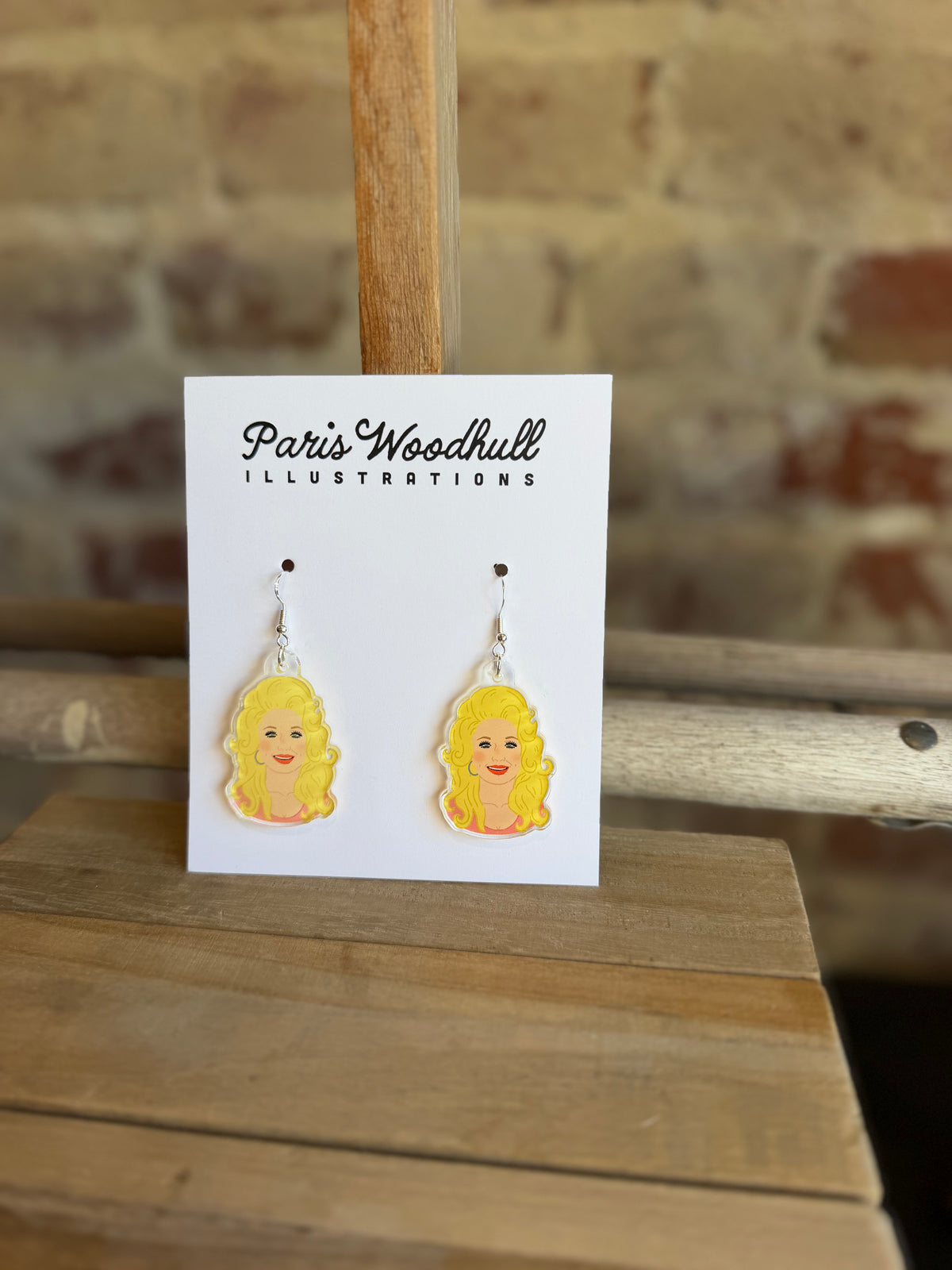 Dolly Earrings-Local Artist