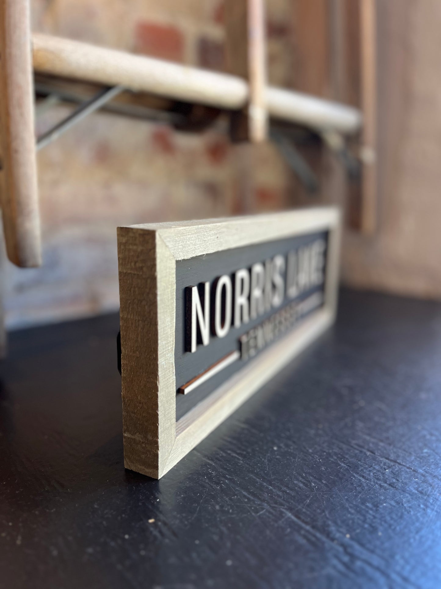 Norris Lake Handmade Sign