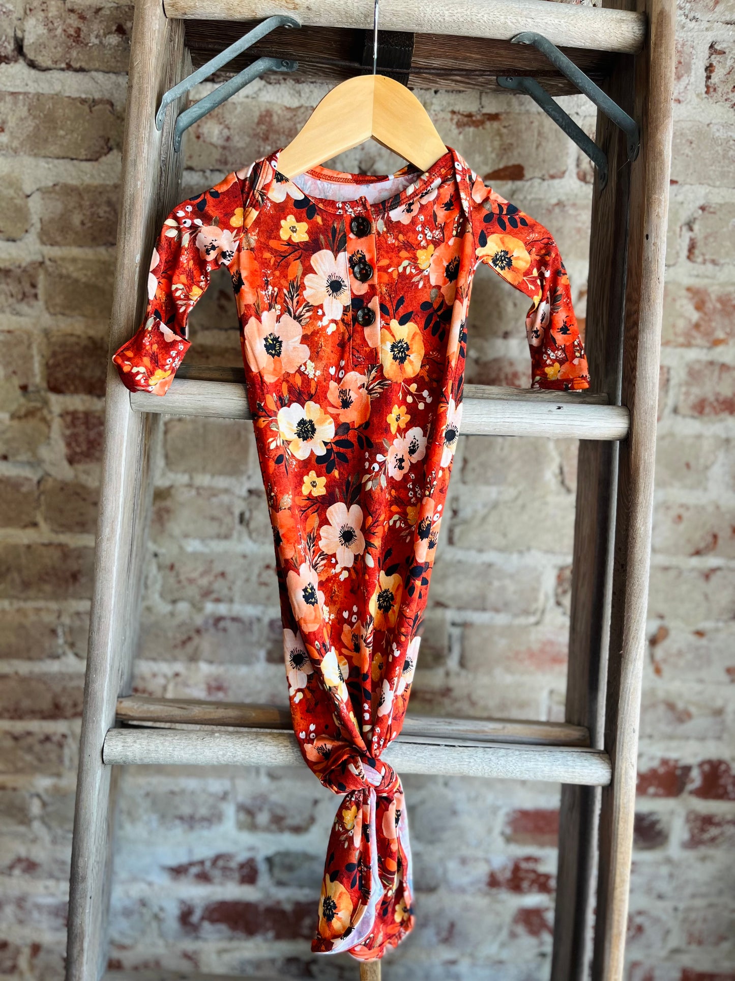 Auburn Floral Bamboo Sleep Gown