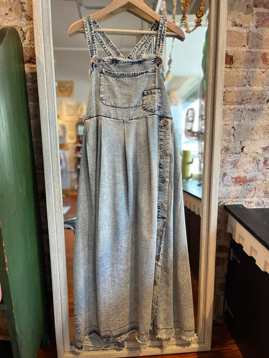 Tencel Overall Maxi Dress