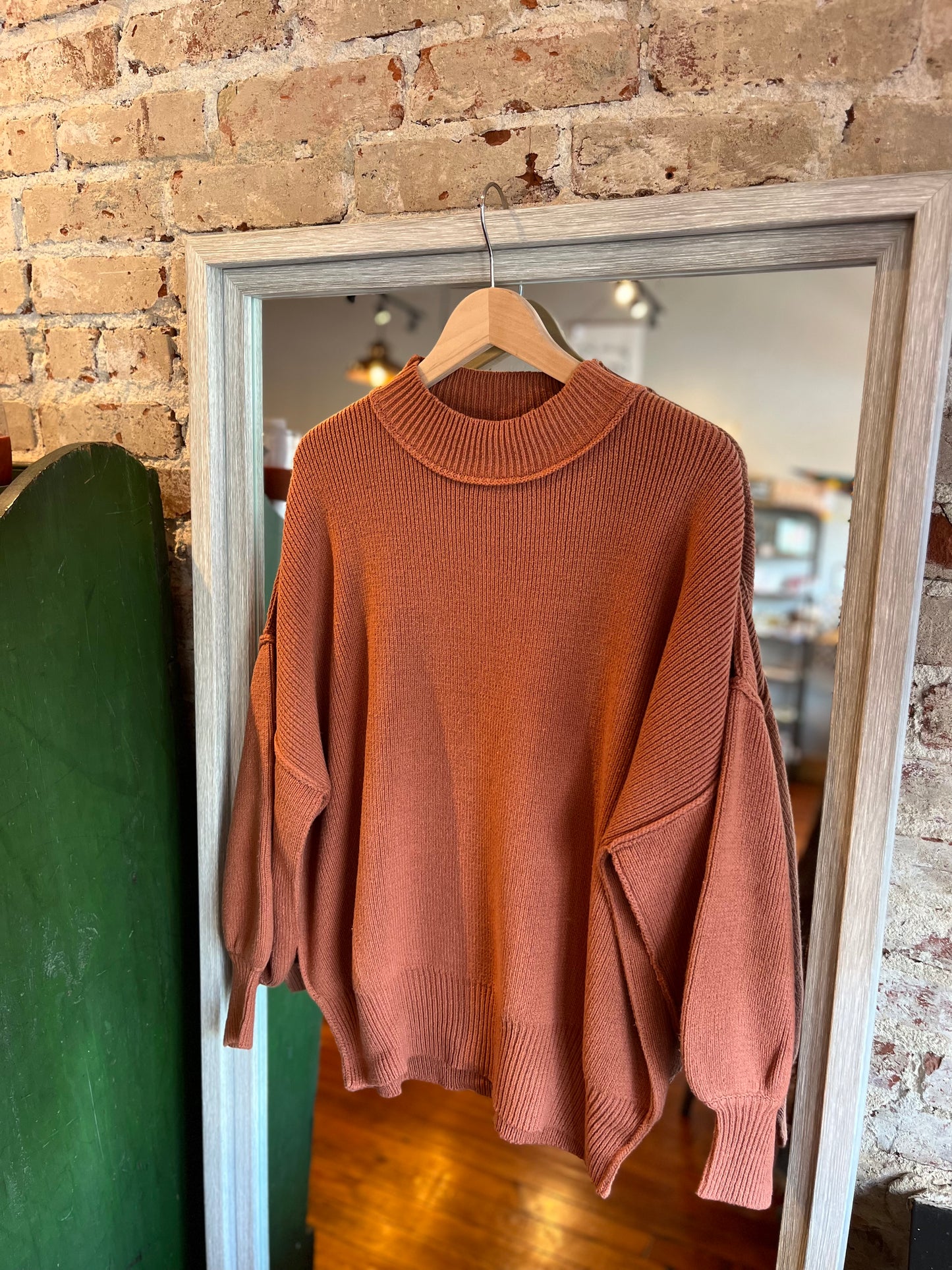 Marsala Oversized Sweater