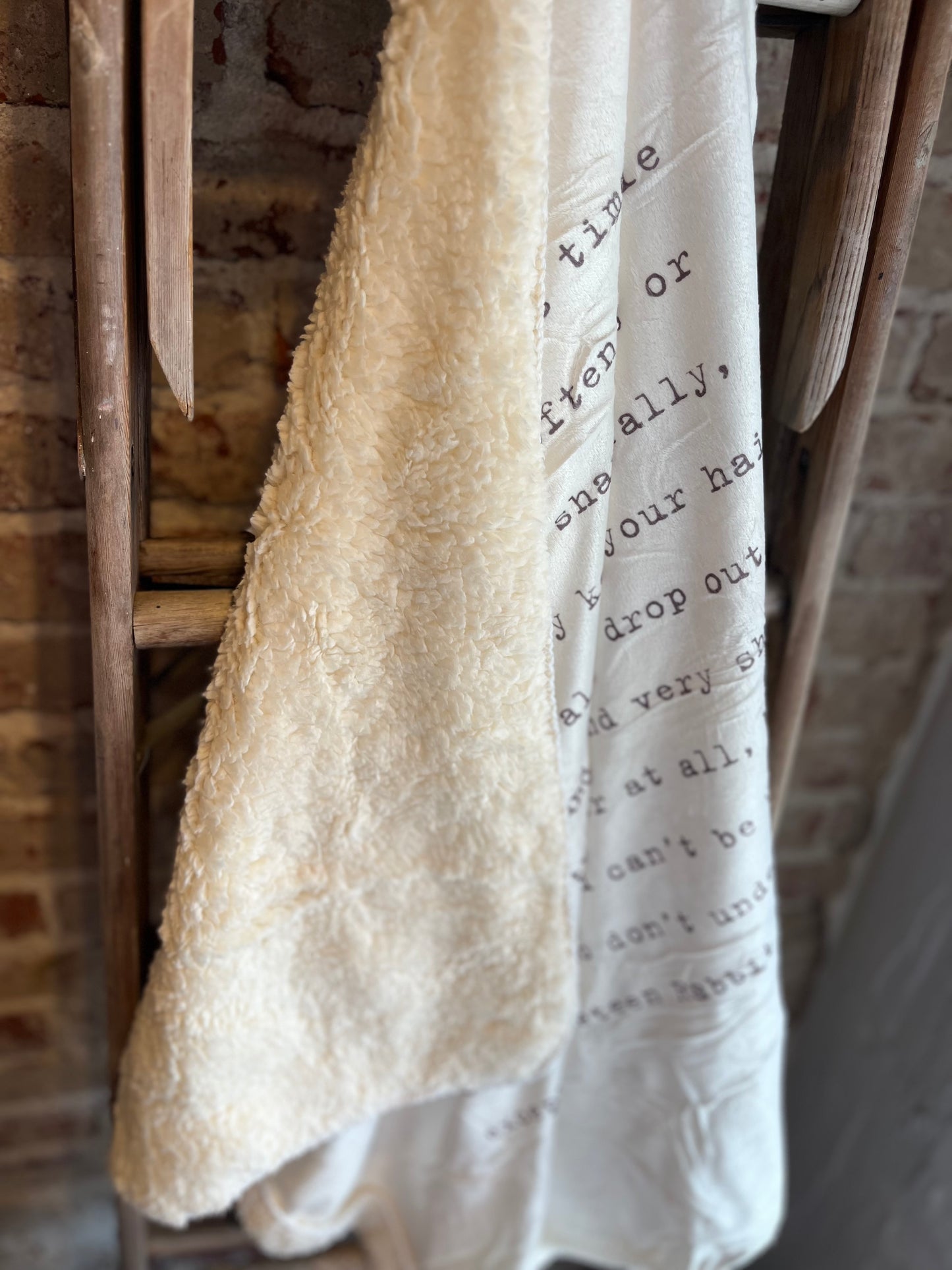 The Velveteen Rabbit Heirloom Blanket