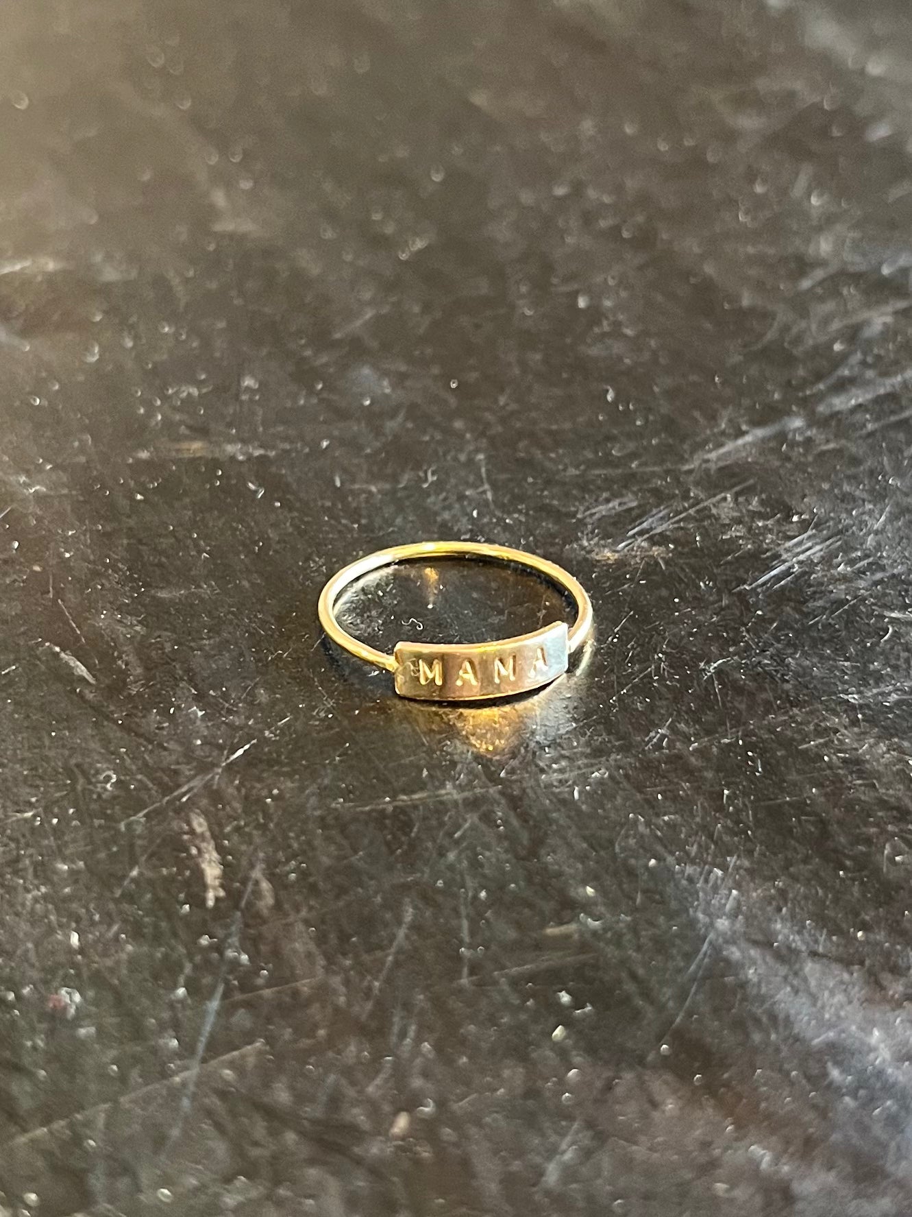 MAMA Ring- Gold