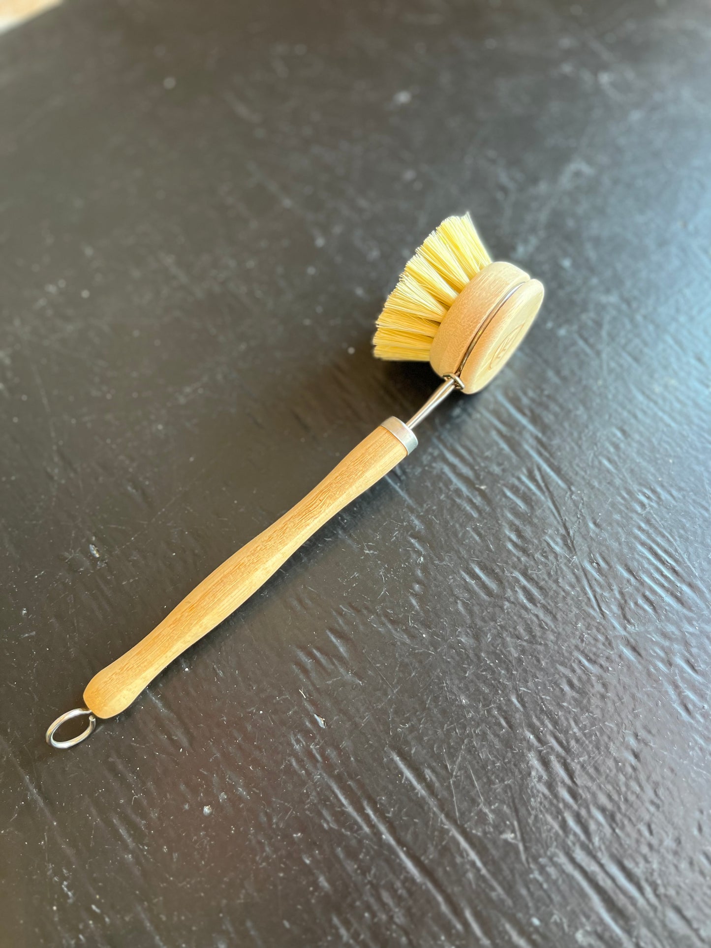 Bamboo Dish & Pot Brush