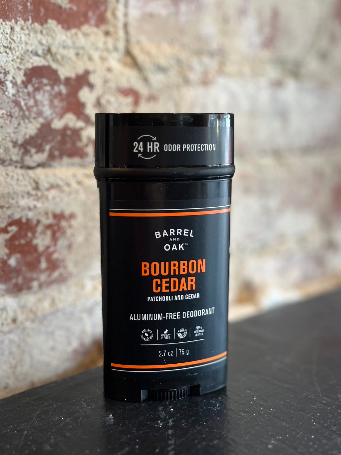 Bourbon Cedar 24-Hour Deodorant