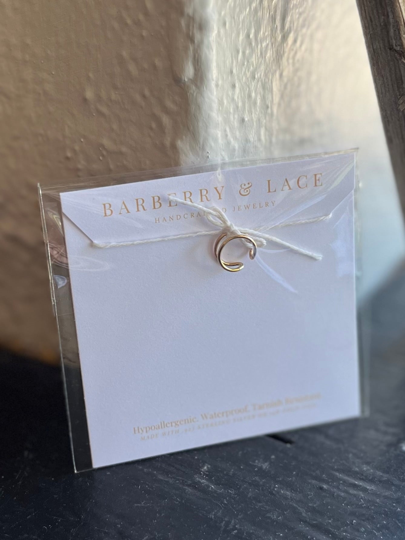 Double Ear Cuff Earrings- Gold