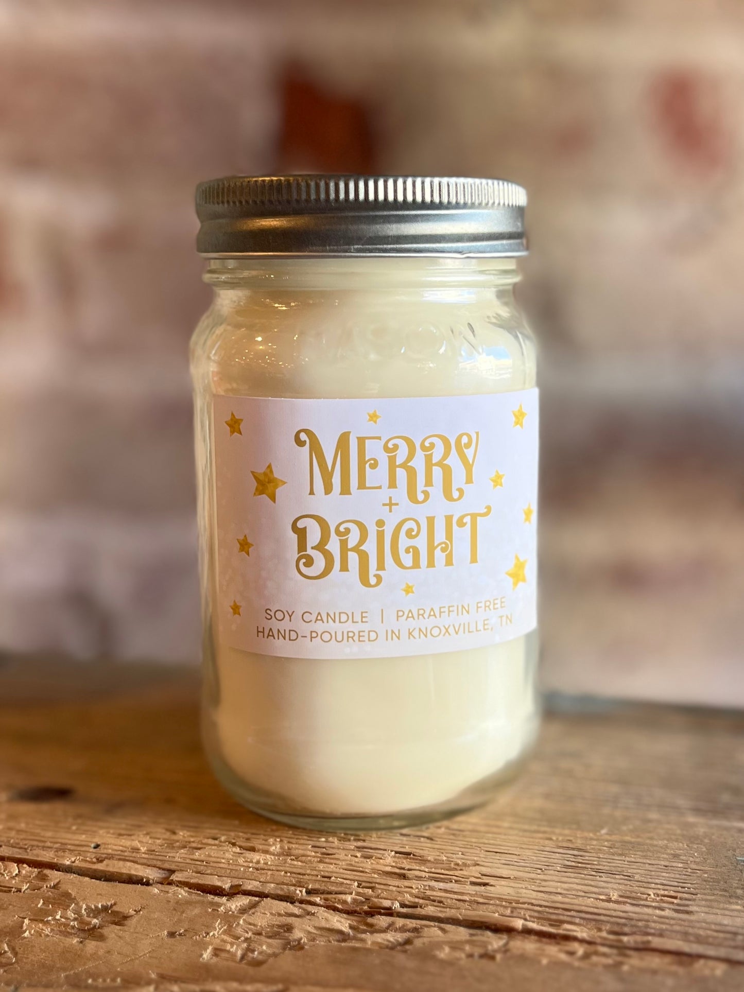 Merry and Bright Candle